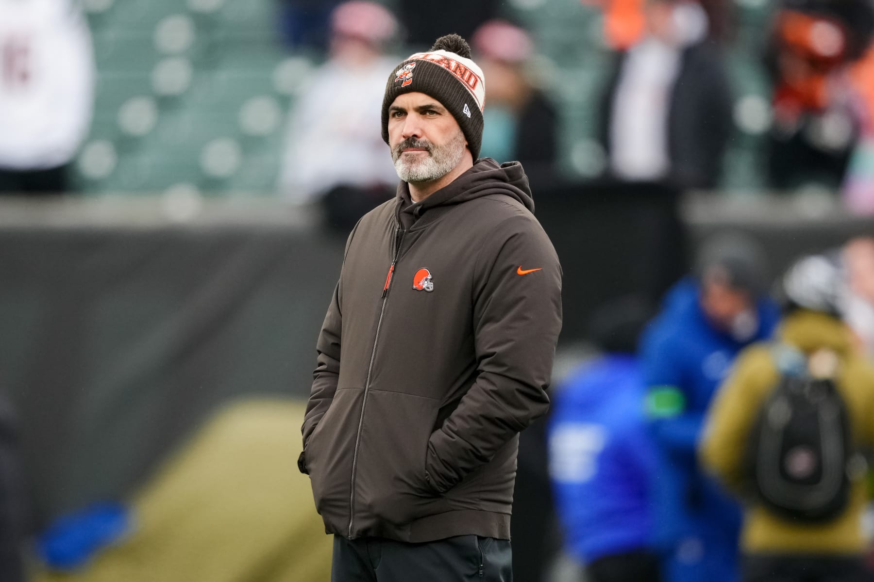 Browns head coach Kevin Stefanski