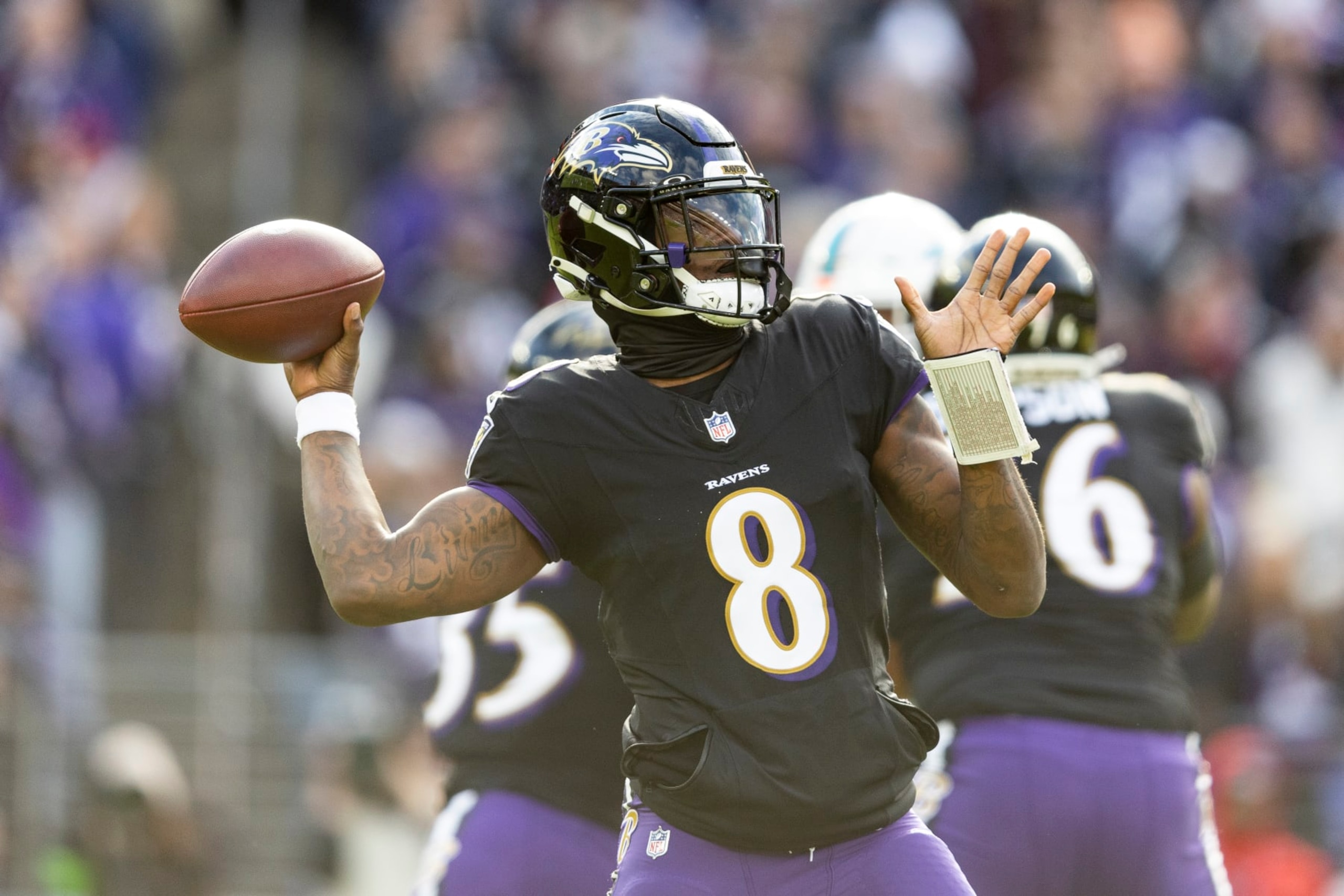 Ravens QB Lamar Jackson Ravens QB Lamar Jackson