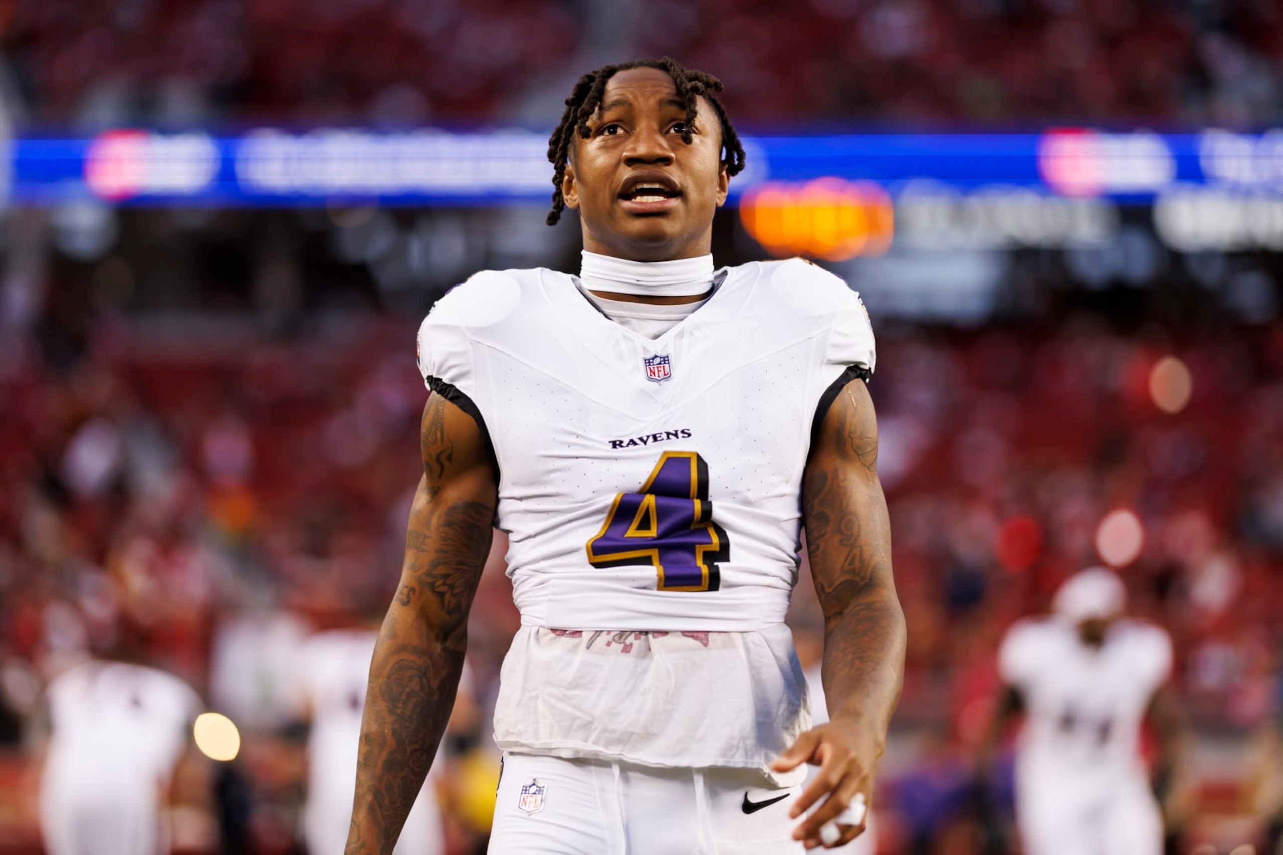 Ravens WR Zay Flowers Ravens WR Zay Flowers