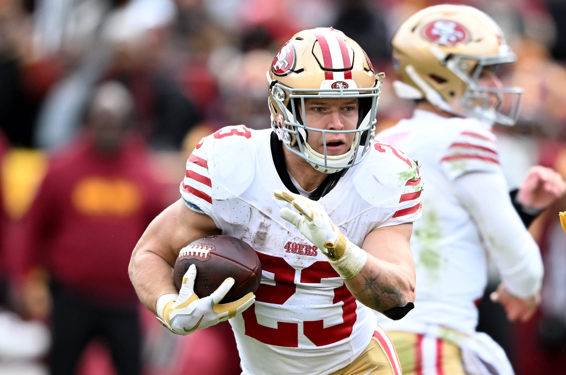 49ers RB Christian McCaffrey