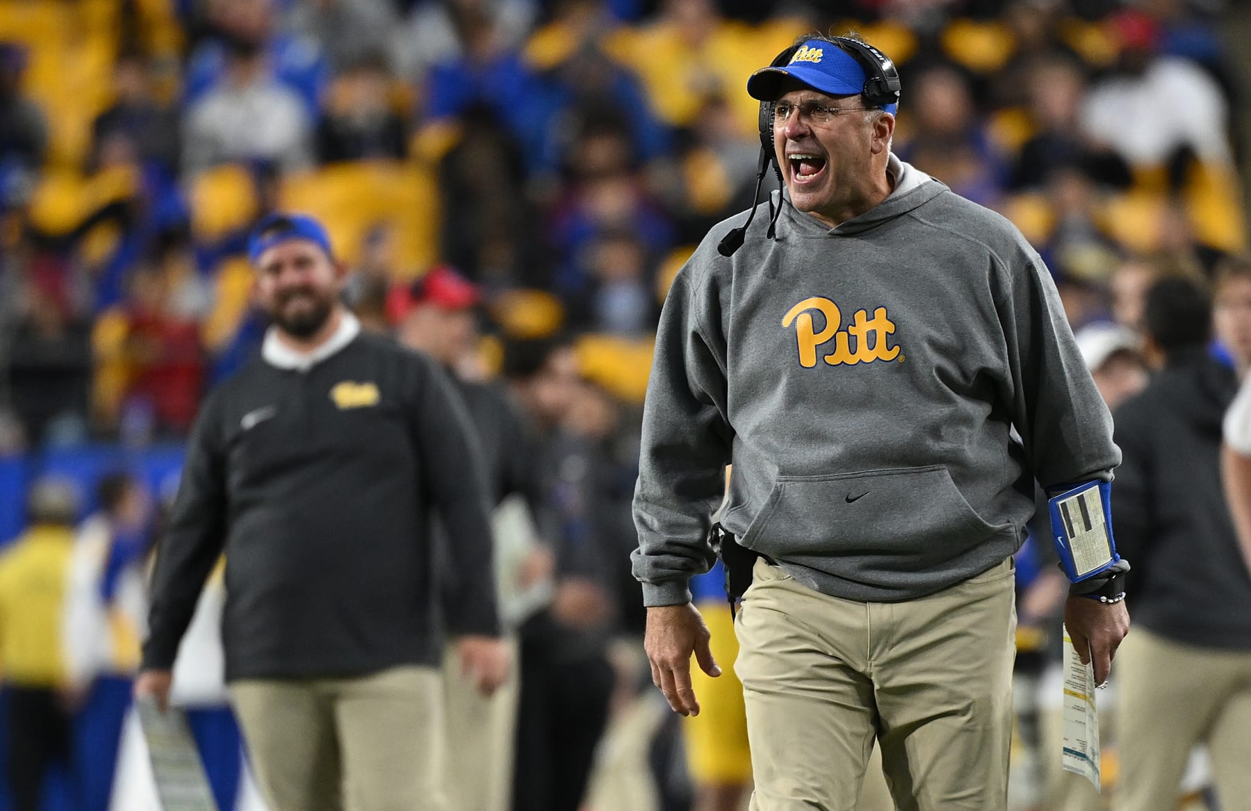 Pittsburgh Panthers head coach Pat Narduzzi.