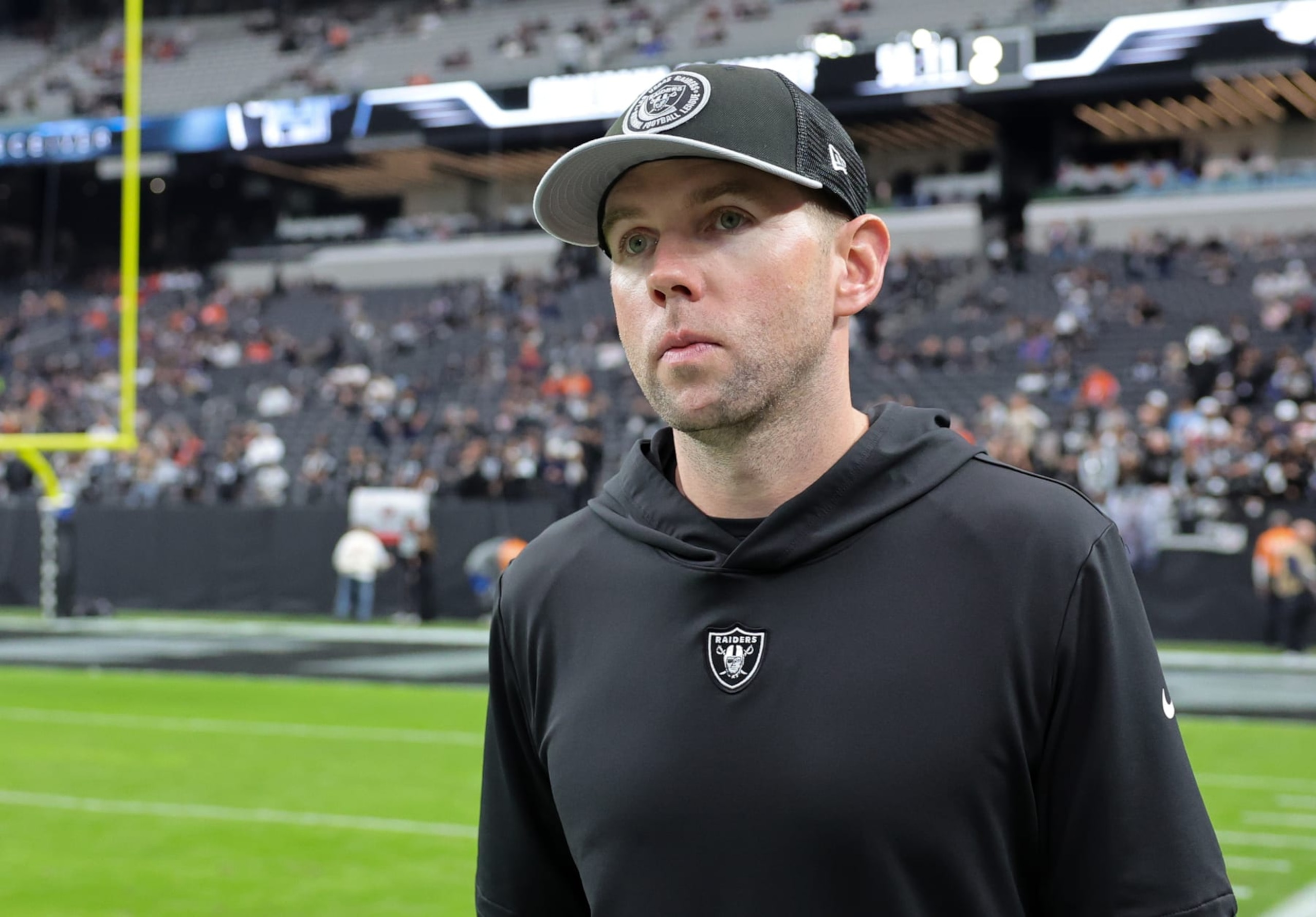 Raiders interim offensive coordinator Bo Hardegree