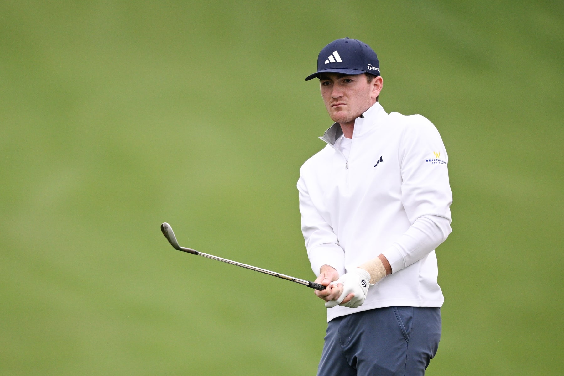 LA QUINTA, CALIFORNIA - JANUARY 20: Nick Dunlap of the United States hits from the fifth fairway during the third round of The American Express at La Quinta Country Club on January 20, 2024 in La Quinta, California. (Photo by Orlando Ramirez/Getty Images) LA QUINTA, CALIFORNIA - JANUARY 20: Nick Dunlap of the United States hits from the fifth fairway during the third round of The American Express at La Quinta Country Club on January 20, 2024 in La Quinta, California. (Photo by Orlando Ramirez/Getty Images)