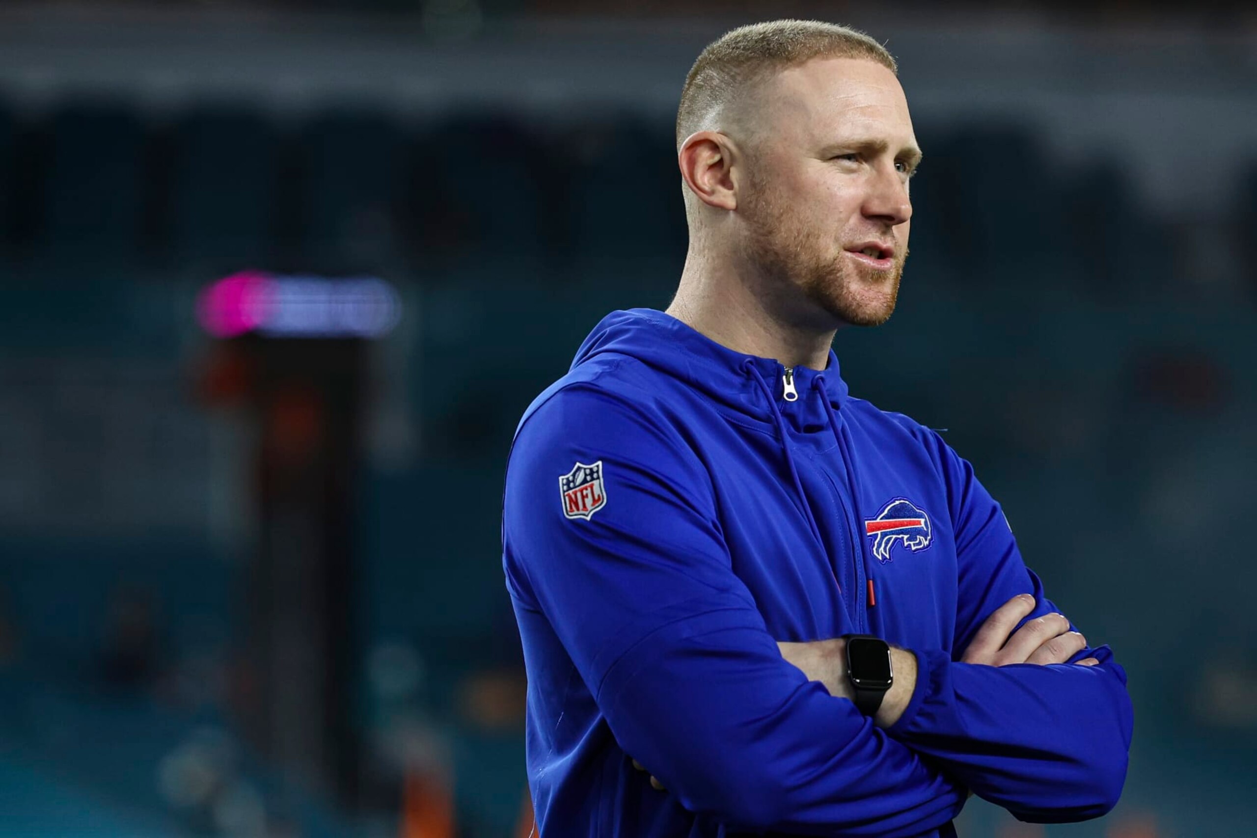 Bills interim OC Joe Brady Bills interim OC Joe Brady