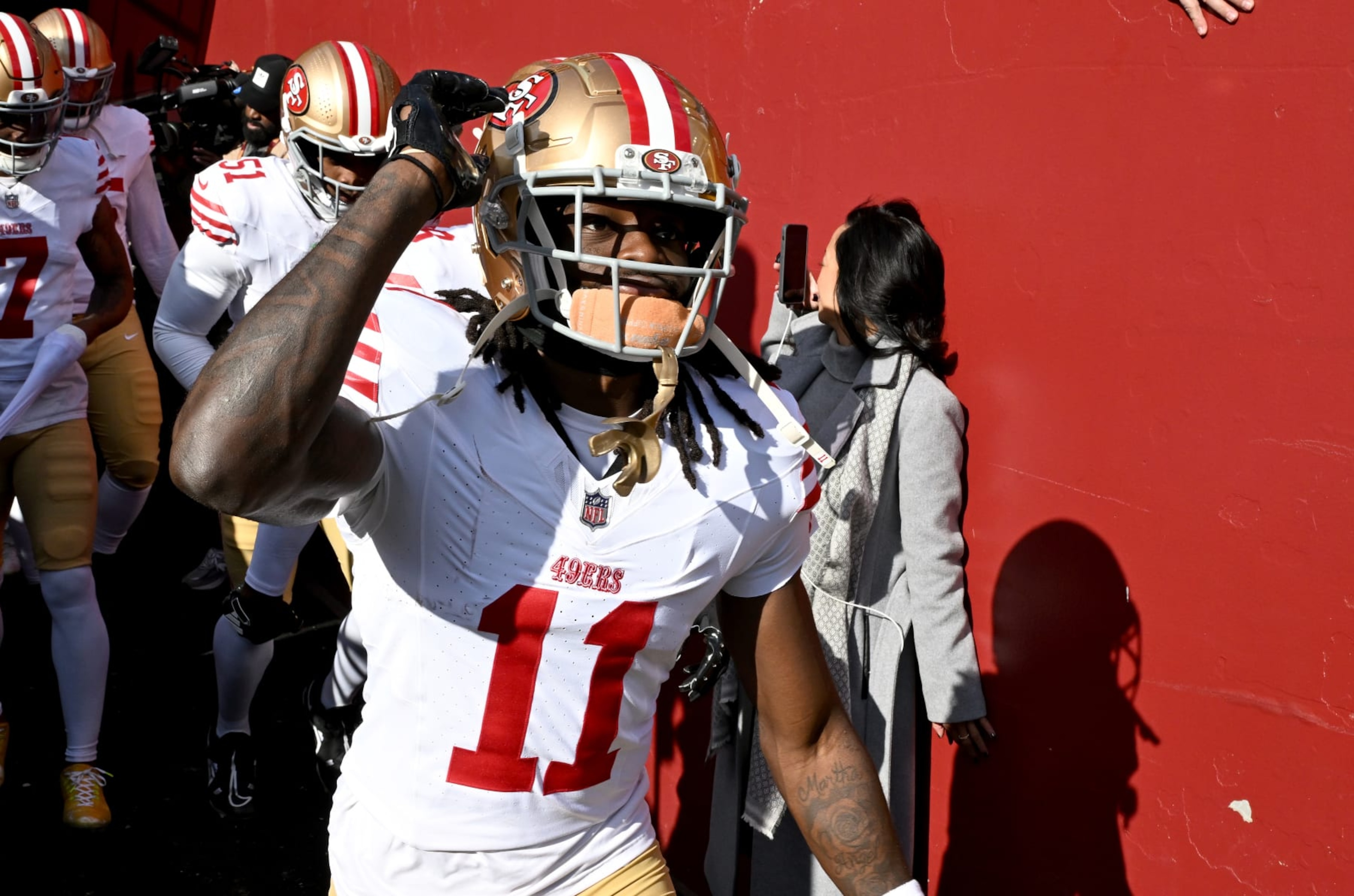 49ers WR Brandon Aiyuk 49ers WR Brandon Aiyuk