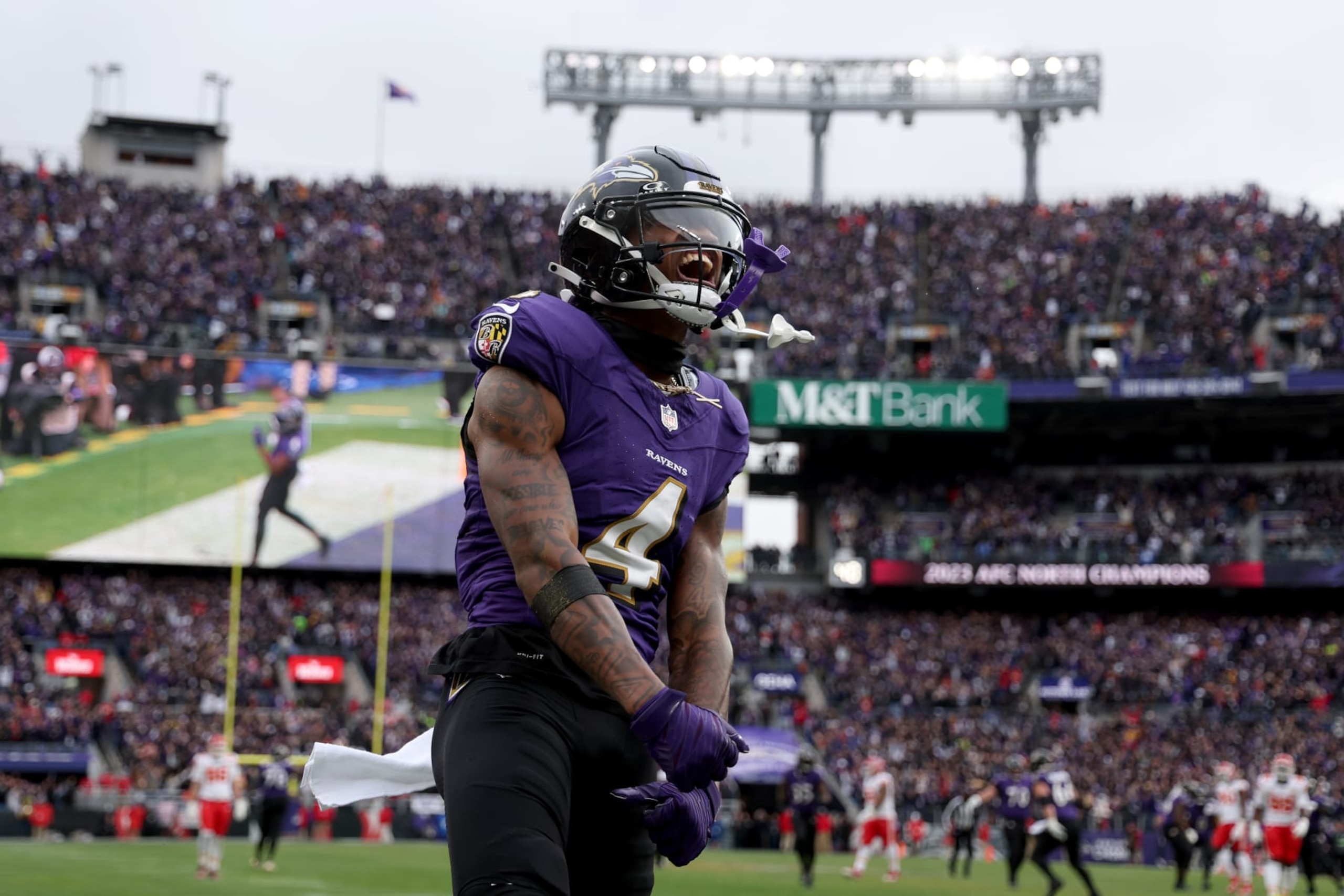 Ravens WR Zay Flowers