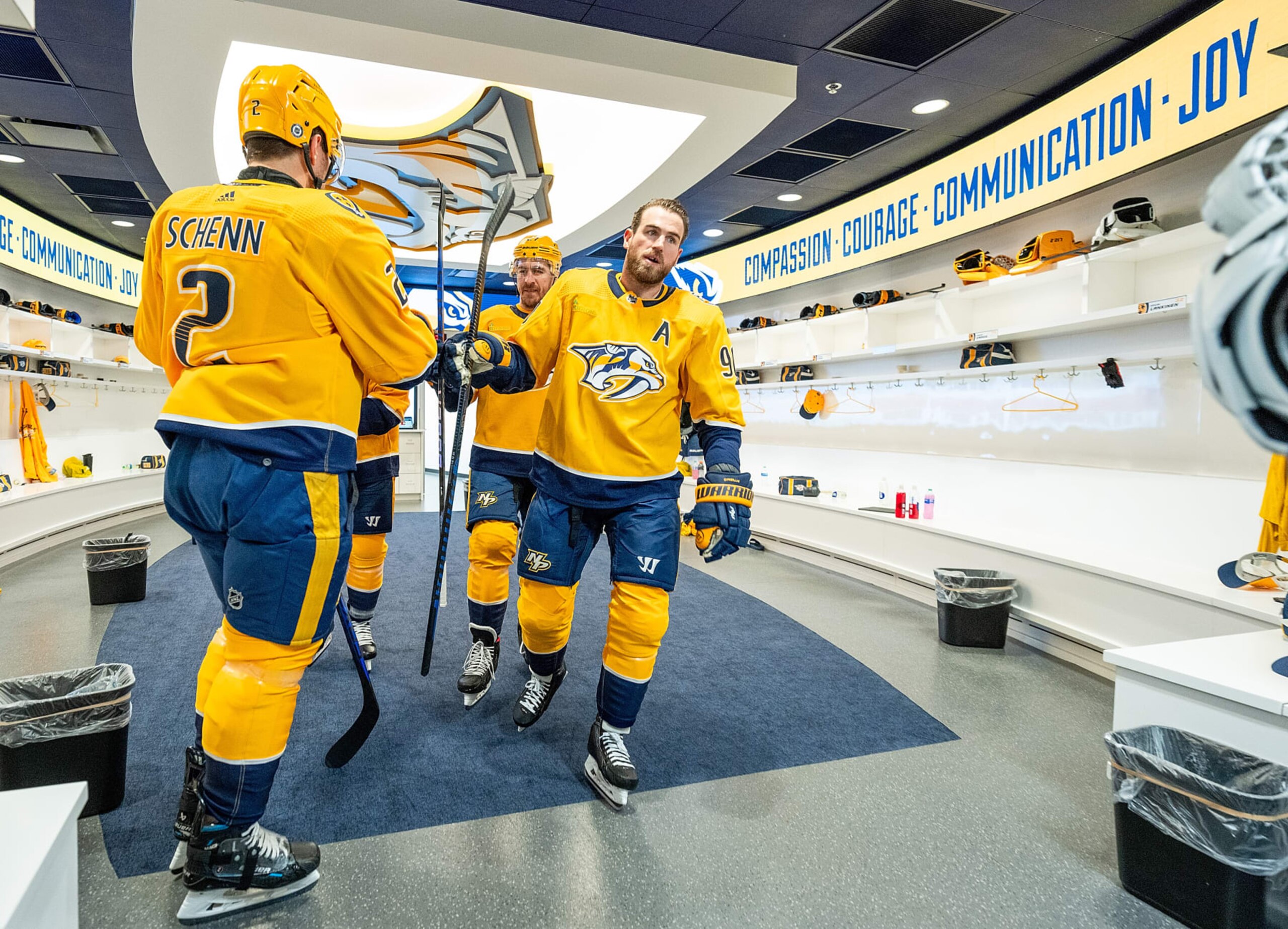 Ryan O'Reilly and Luke Schenn