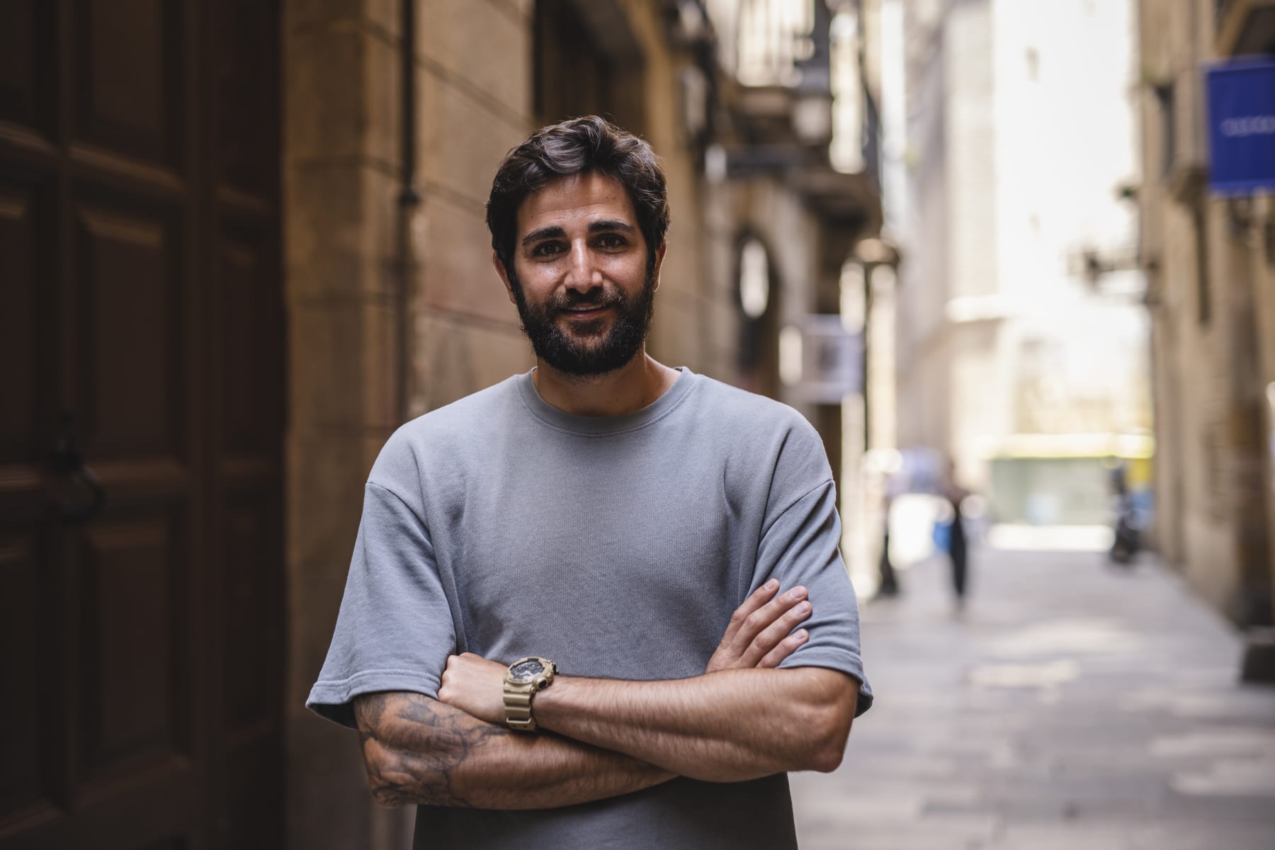 BARCELONA, SPAIN - MAY 30:  Ricky Rubio, NBA basketball player and president of The Ricky Rubio Foundation, poses for a photo during the presentation of "Mecheros Para Dejar De Fumar" Campaign on May 30, 2023 in Barcelona, Spain. The Ricky Rubio Foundation launches the campaign "Mecheros Para Dejar De Fumar", a positive campaign to encourage younger people not to smoke or to stop smoking if they already smoke. (Photo by Cesc Maymo/Getty Images)