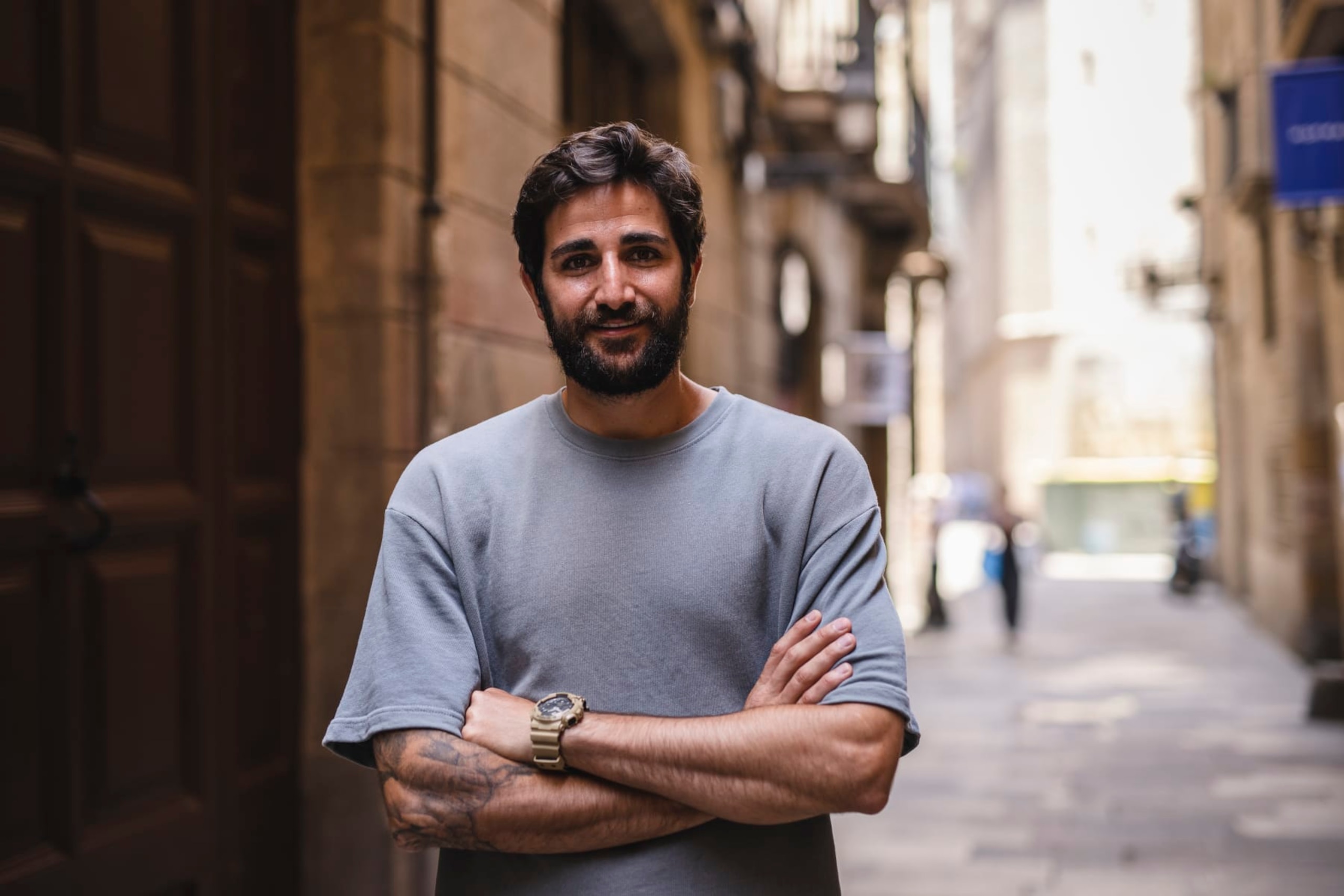 BARCELONA, SPAIN - MAY 30:  Ricky Rubio, NBA basketball player and president of The Ricky Rubio Foundation, poses for a photo during the presentation of "Mecheros Para Dejar De Fumar" Campaign on May 30, 2023 in Barcelona, Spain. The Ricky Rubio Foundation launches the campaign "Mecheros Para Dejar De Fumar", a positive campaign to encourage younger people not to smoke or to stop smoking if they already smoke. (Photo by Cesc Maymo/Getty Images)