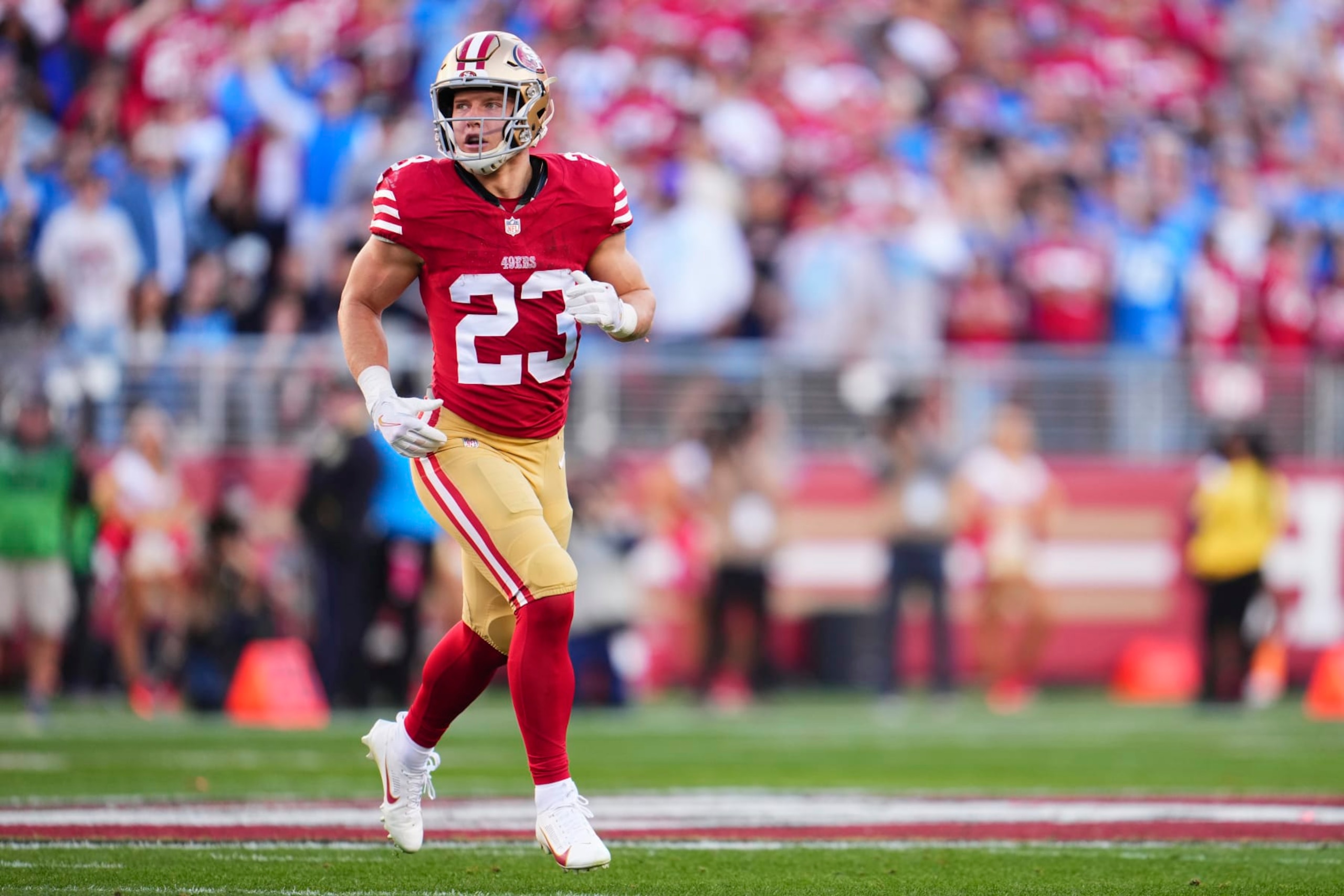 49ers RB Christian McCaffrey