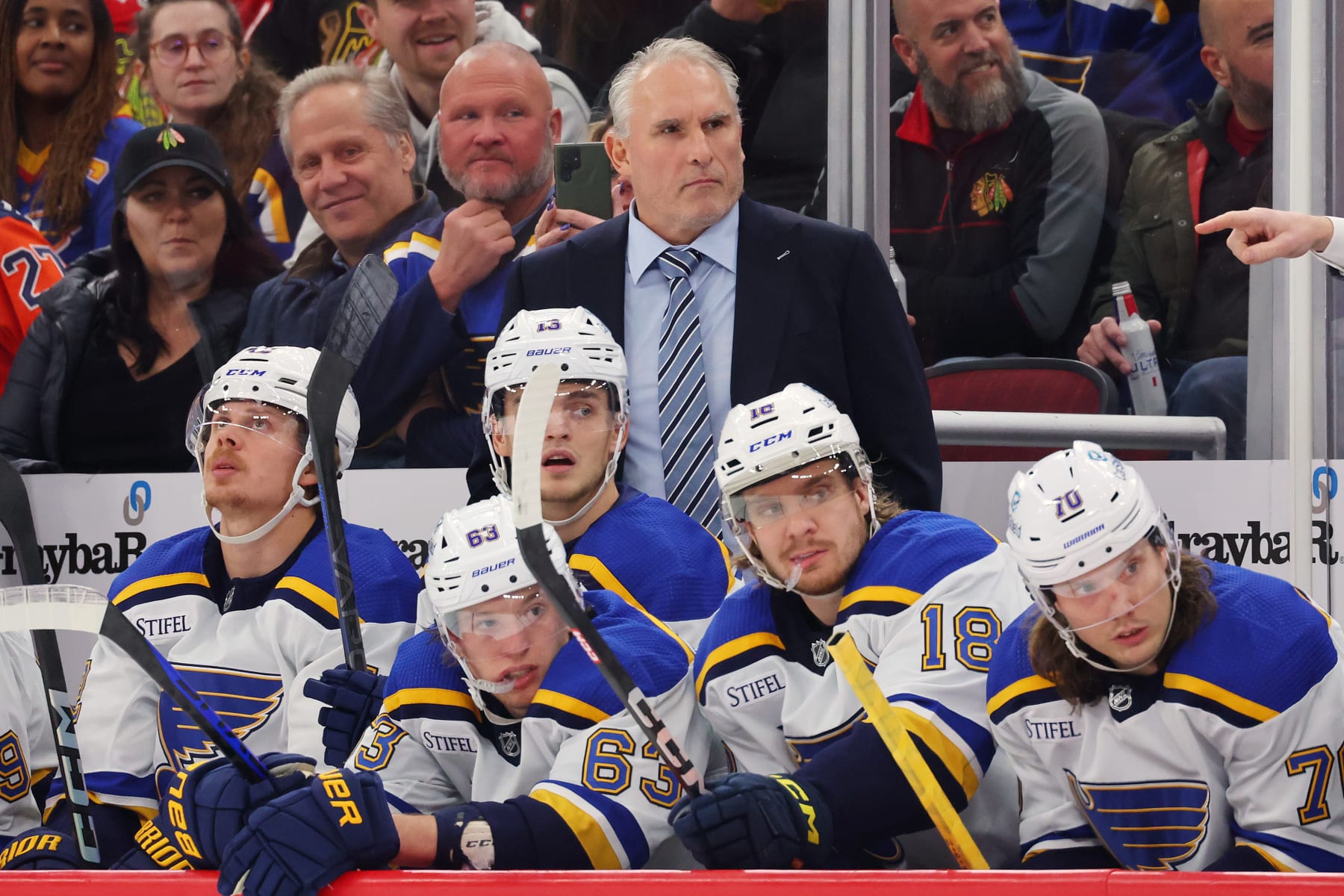 Former St. Louis Blues head coach Craig Berube.