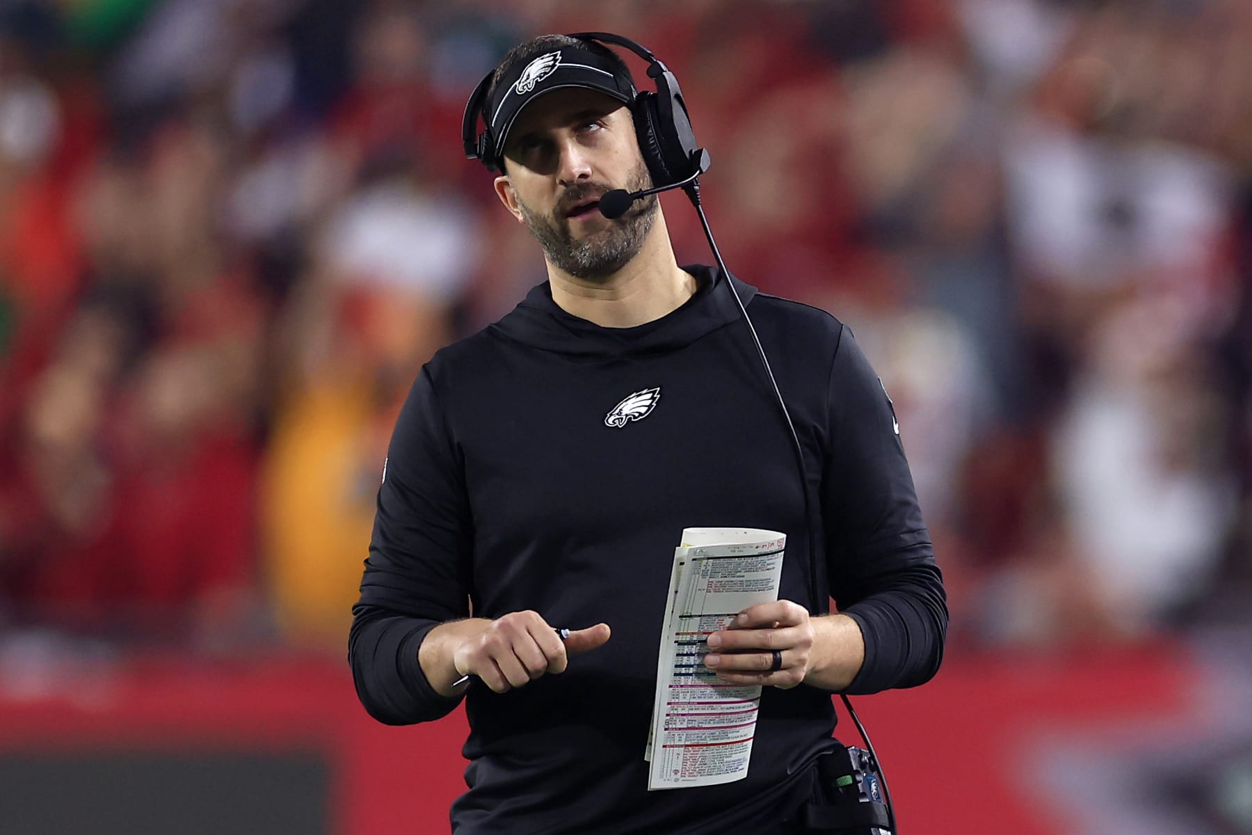 Eagles head coach Nick Sirianni