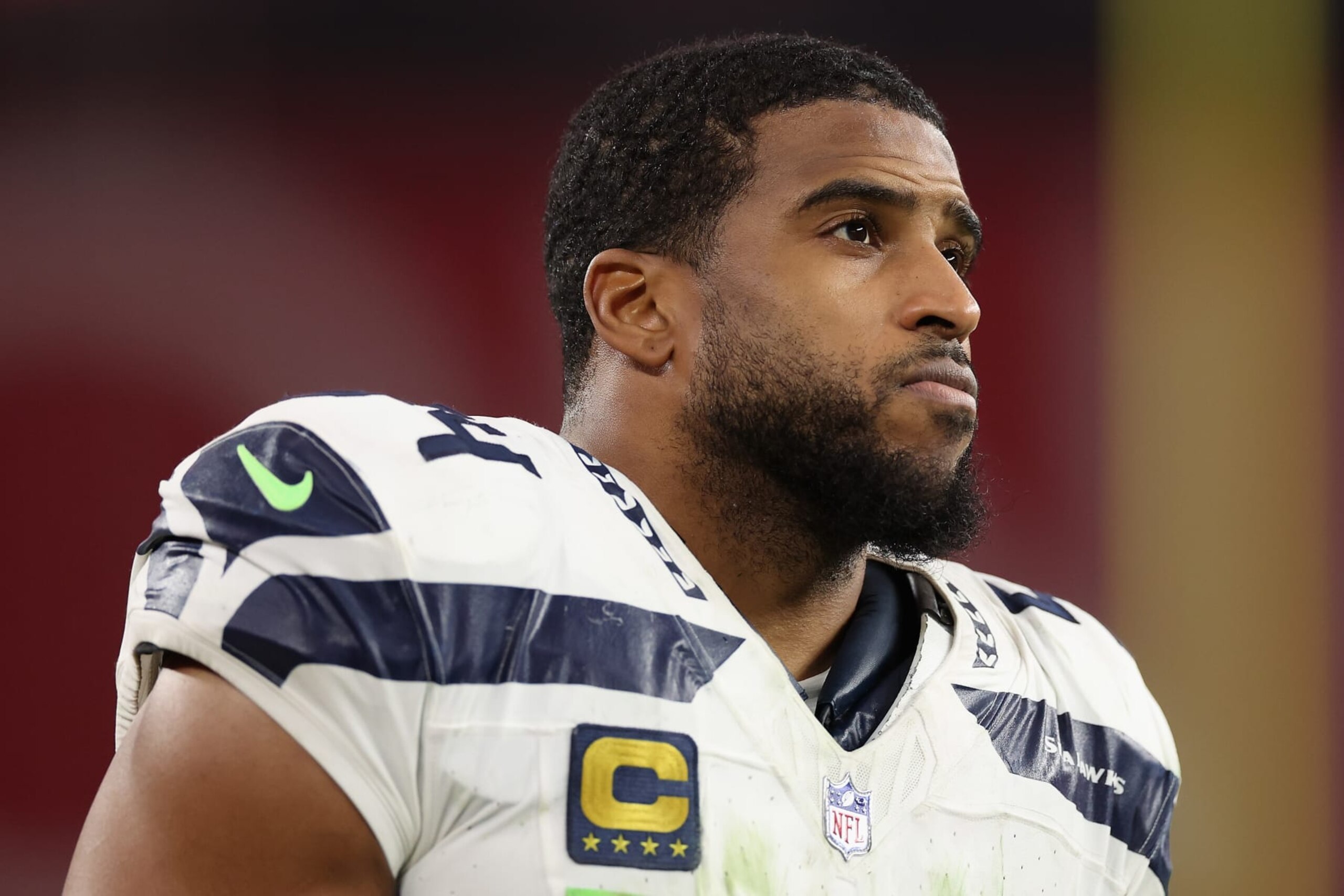 GLENDALE, ARIZONA - JANUARY 07: Linebacker Bobby Wagner #54 of the Seattle Seahawks during the second half of the NFL game at State Farm Stadium on January 07, 2024 in Glendale, Arizona. The Seahawks defeated the Cardinals 21-20. (Photo by Christian Petersen/Getty Images) GLENDALE, ARIZONA - JANUARY 07: Linebacker Bobby Wagner #54 of the Seattle Seahawks during the second half of the NFL game at State Farm Stadium on January 07, 2024 in Glendale, Arizona. The Seahawks defeated the Cardinals 21-20. (Photo by Christian Petersen/Getty Images)