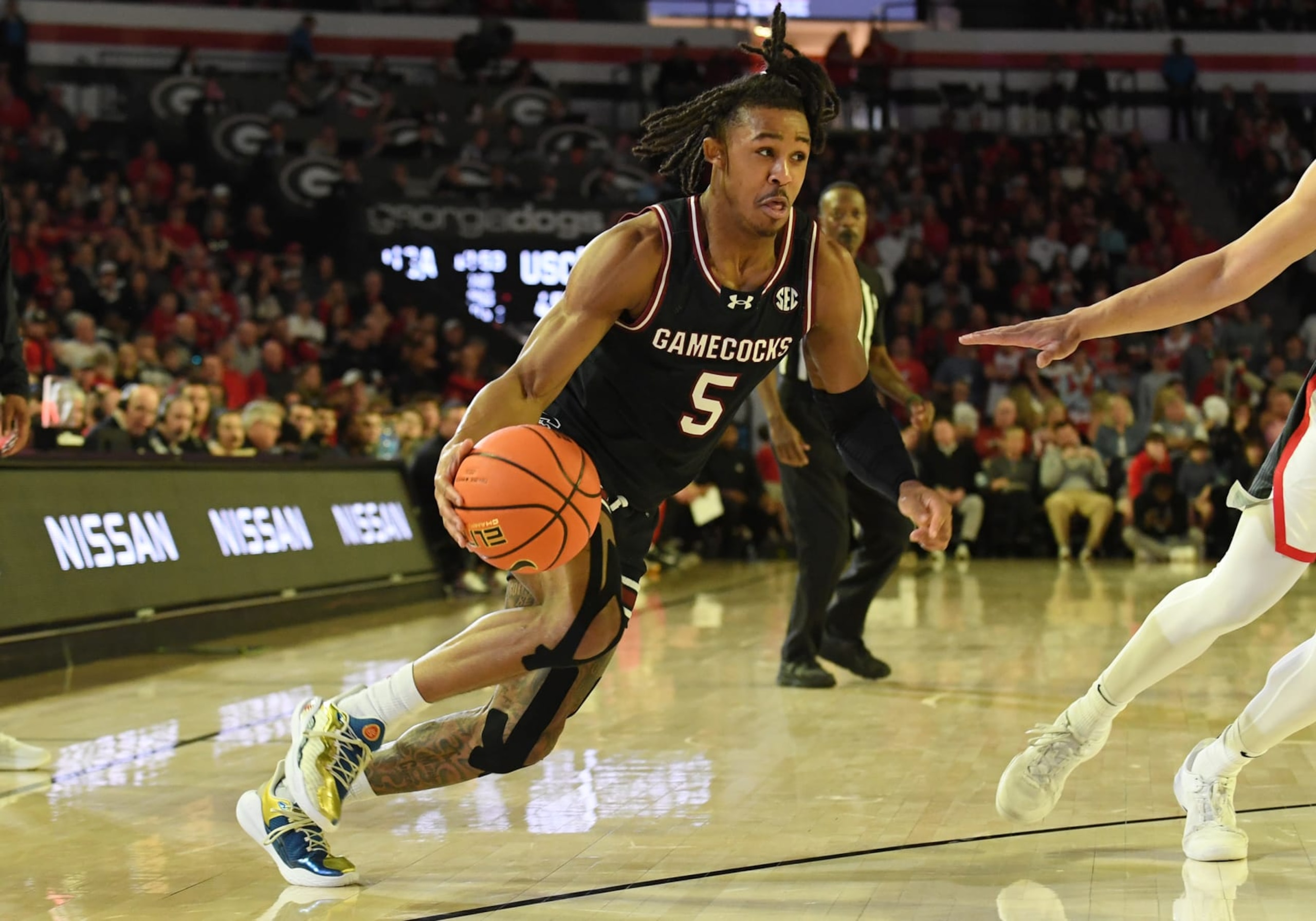 South Carolina's Meechie Johnson