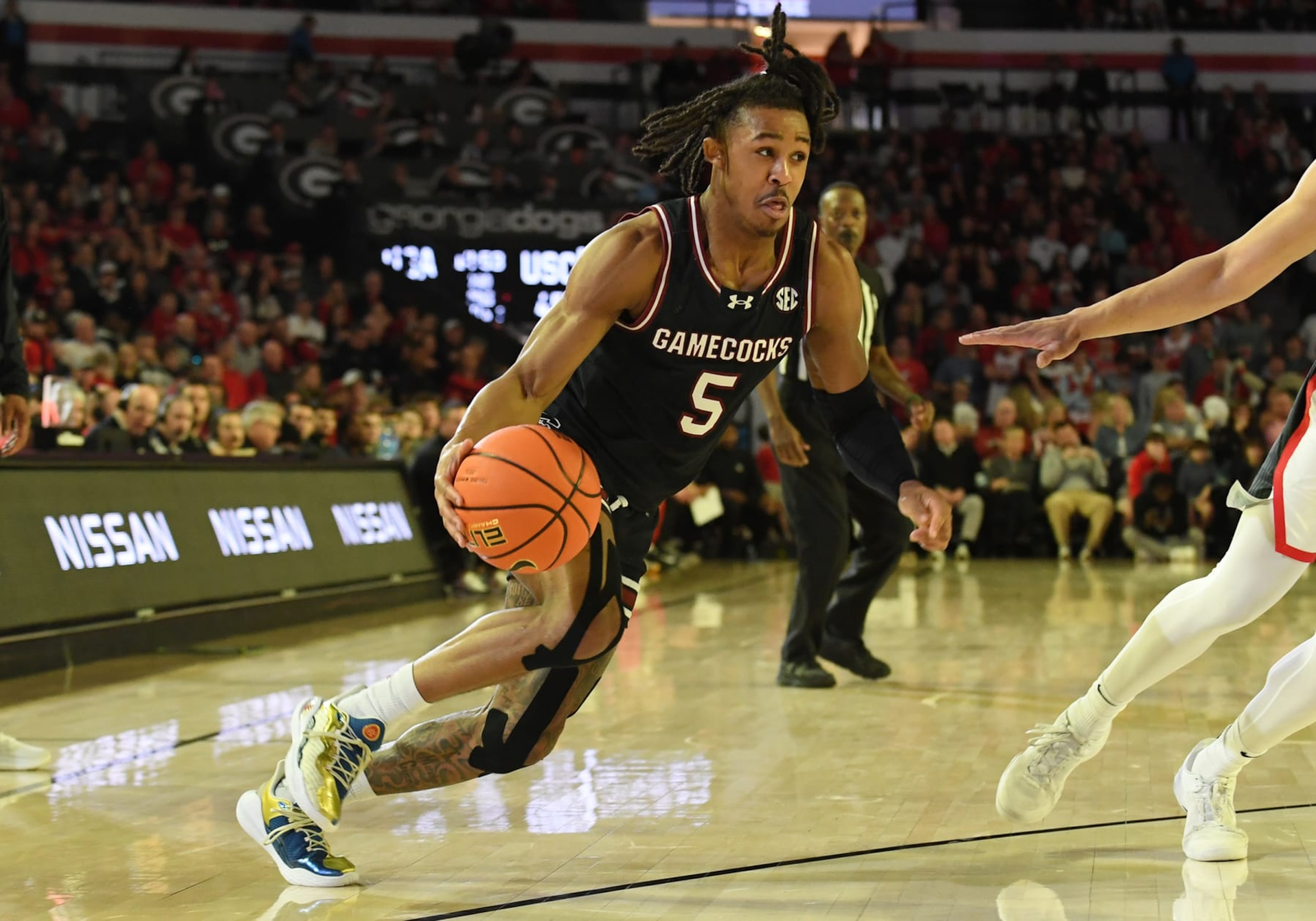 South Carolina's Meechie Johnson