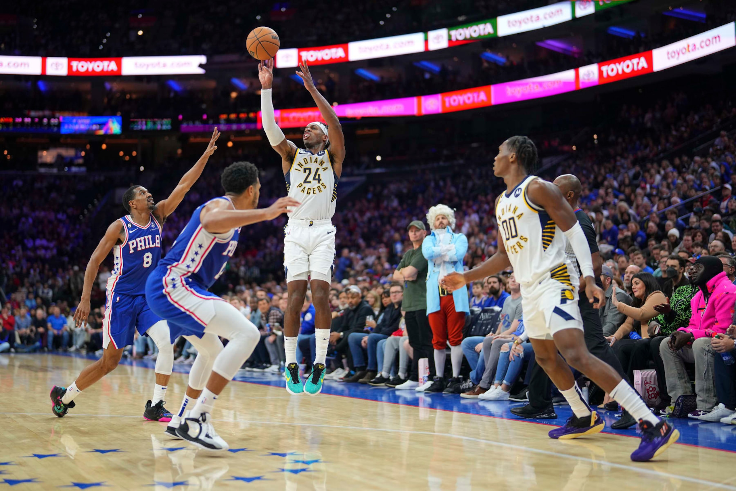 New Sixers guard Buddy Hield New Sixers guard Buddy Hield