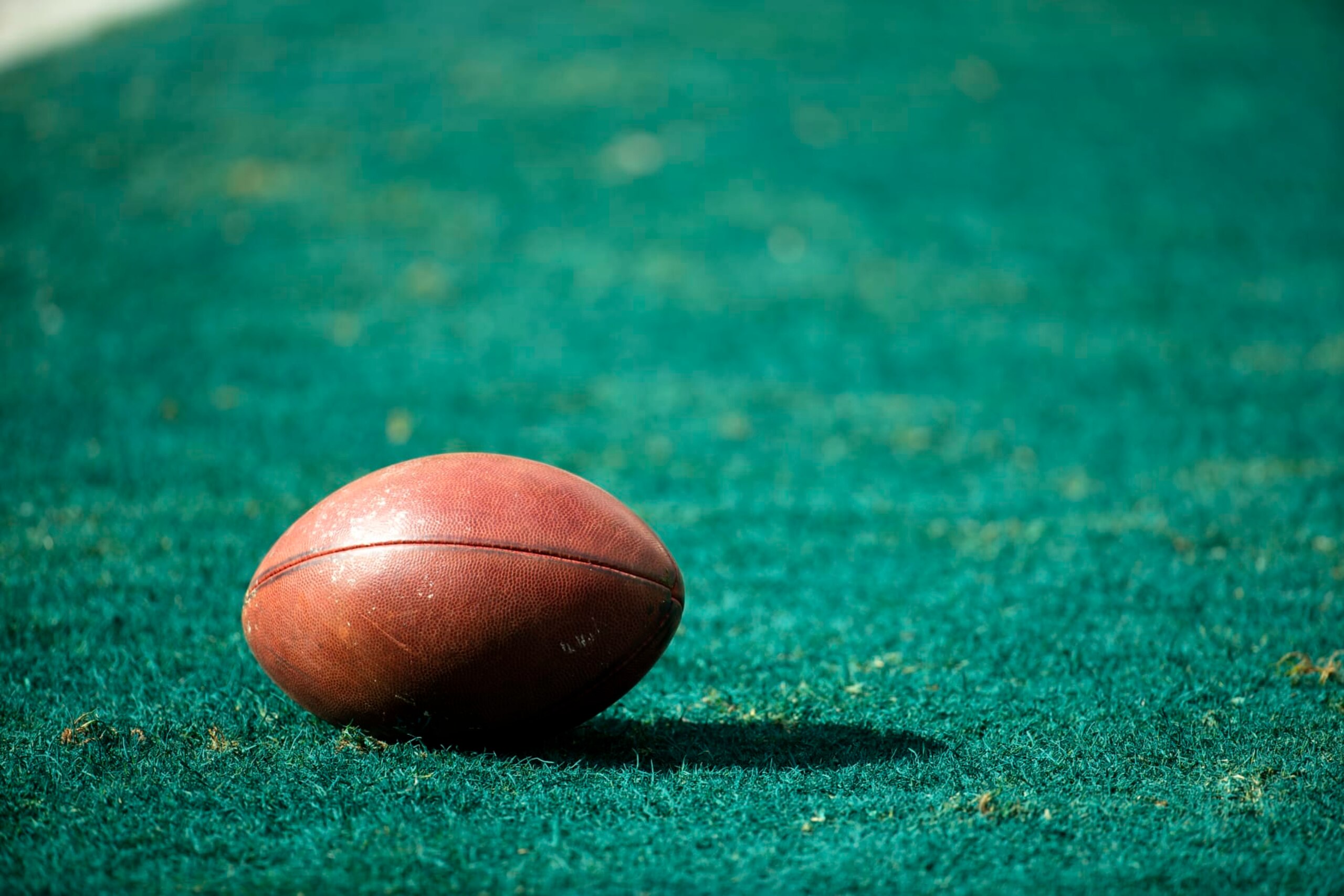 PHILADELPHIA, PA - OCTOBER 21: Detail view of American football on field during the game at Lincoln Financial Field on October 21, 2018 in Philadelphia, Pennsylvania. Carolina defeats Philadelphia 21-17. (Photo by Brett Carlsen/Getty Images) *** Local Caption *** PHILADELPHIA, PA - OCTOBER 21: Detail view of American football on field during the game at Lincoln Financial Field on October 21, 2018 in Philadelphia, Pennsylvania. Carolina defeats Philadelphia 21-17. (Photo by Brett Carlsen/Getty Images) *** Local Caption ***
