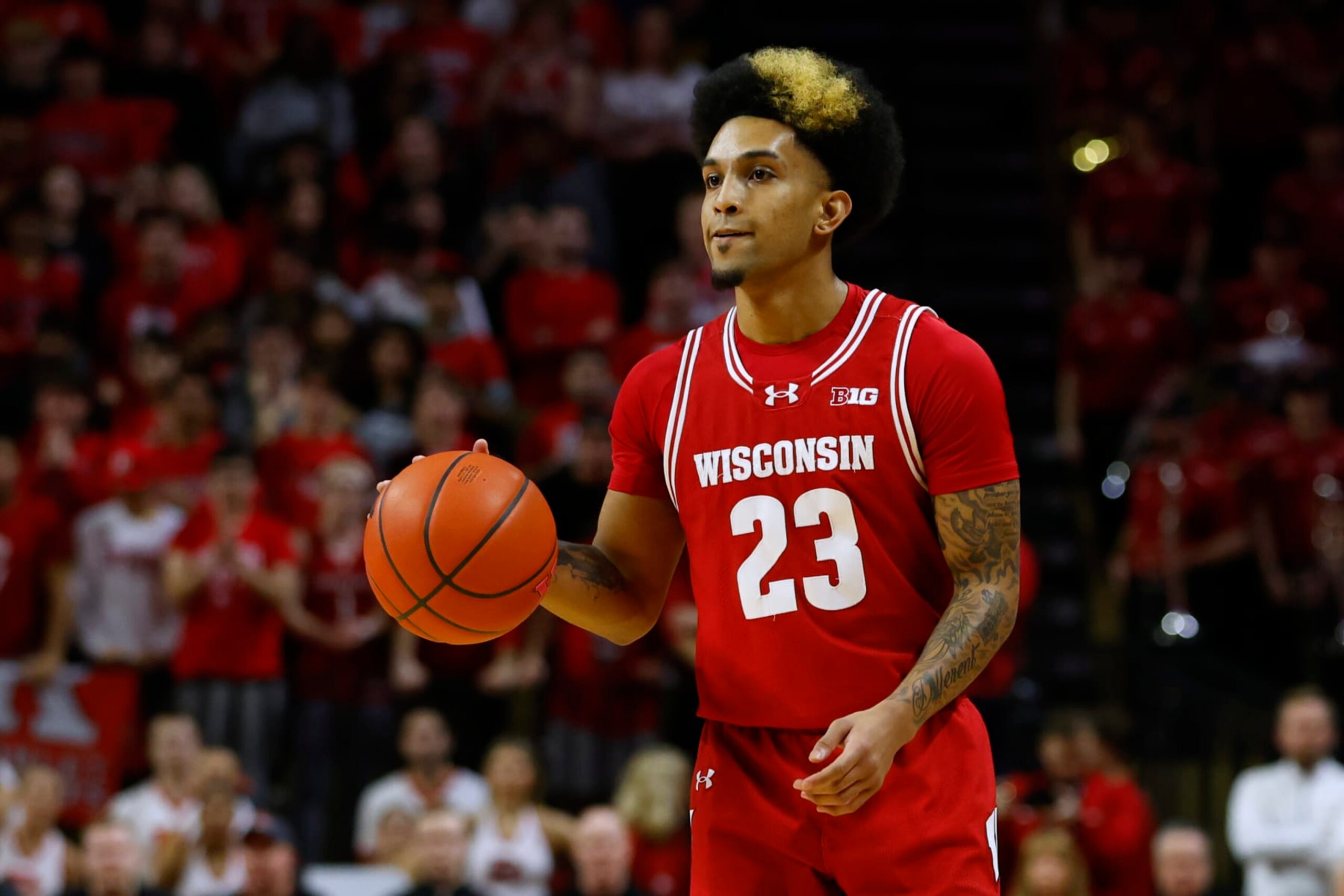 Wisconsin's Chucky Hepburn Wisconsin's Chucky Hepburn
