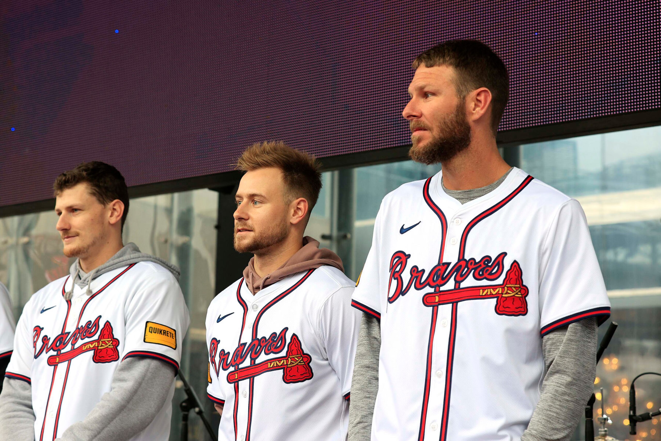 Sean Murphy (L), Jarred Kelenic (C) and Chris Sale (R) Sean Murphy (L), Jarred Kelenic (C) and Chris Sale (R)