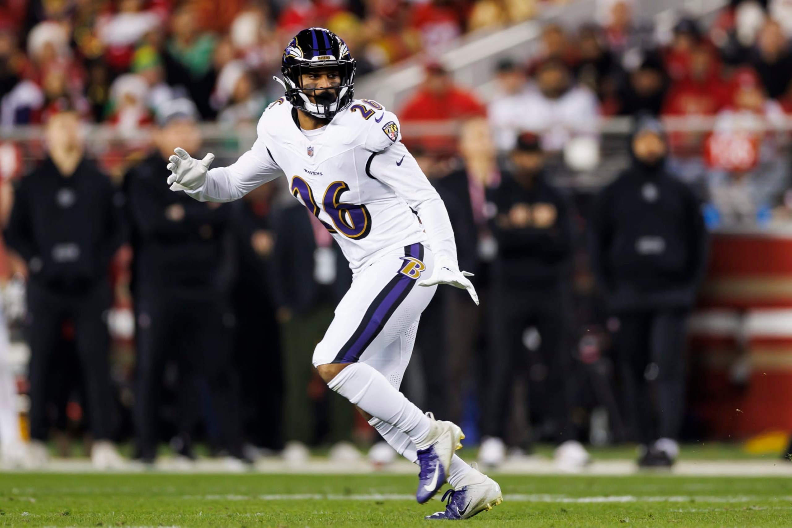 Baltimore Ravens S Geno Stone