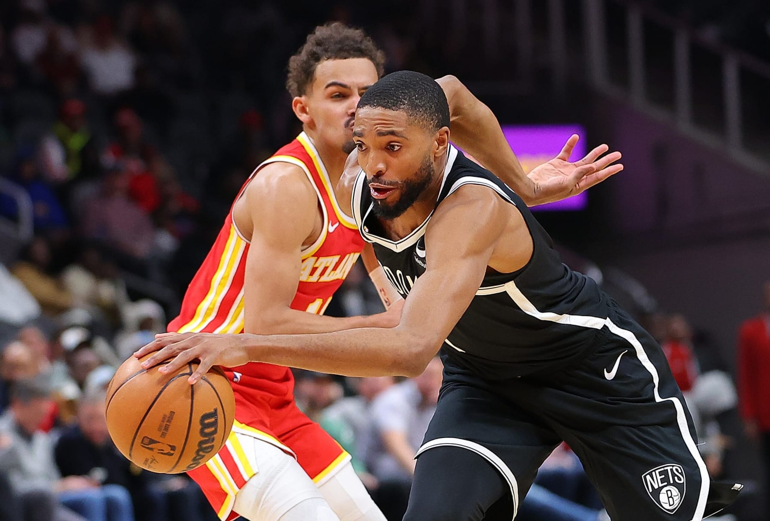 Trae Young and Mikal Bridges Trae Young and Mikal Bridges