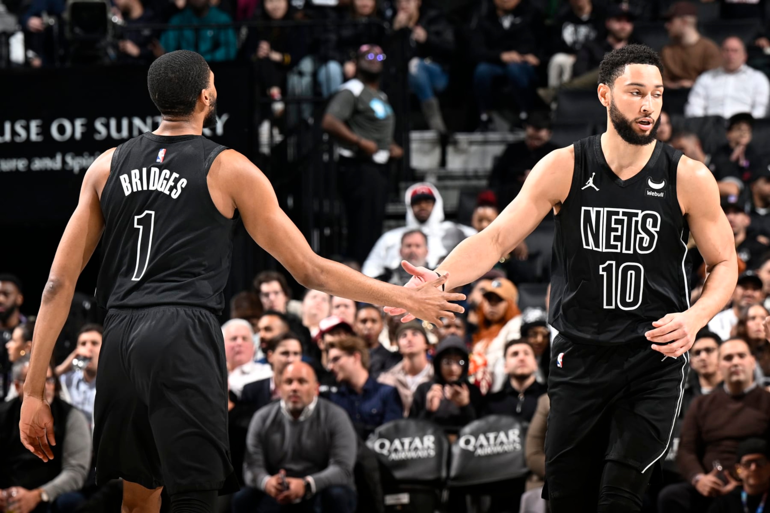 Mikal Bridges and Ben Simmons