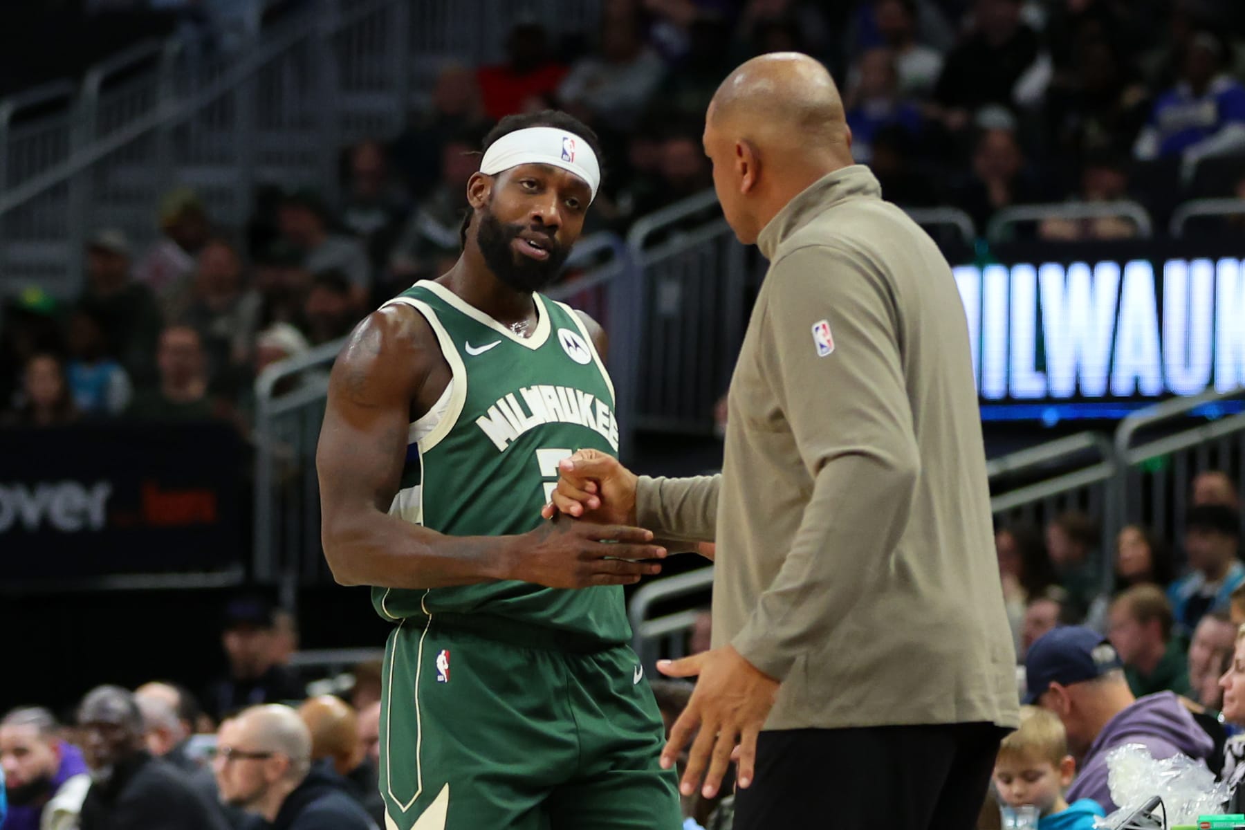 Patrick Beverley and Doc Rivers