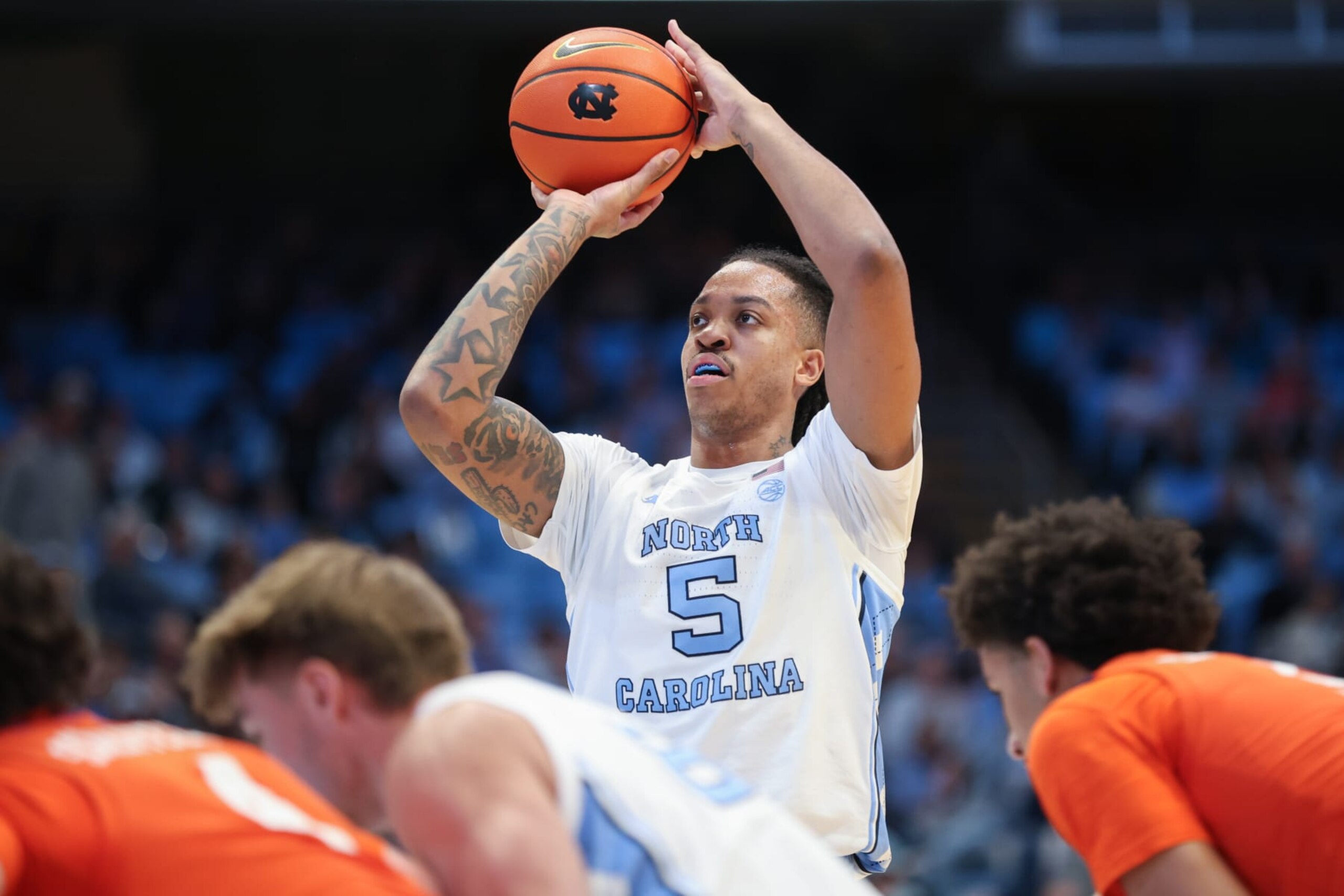 UNC's Armando Bacot UNC's Armando Bacot
