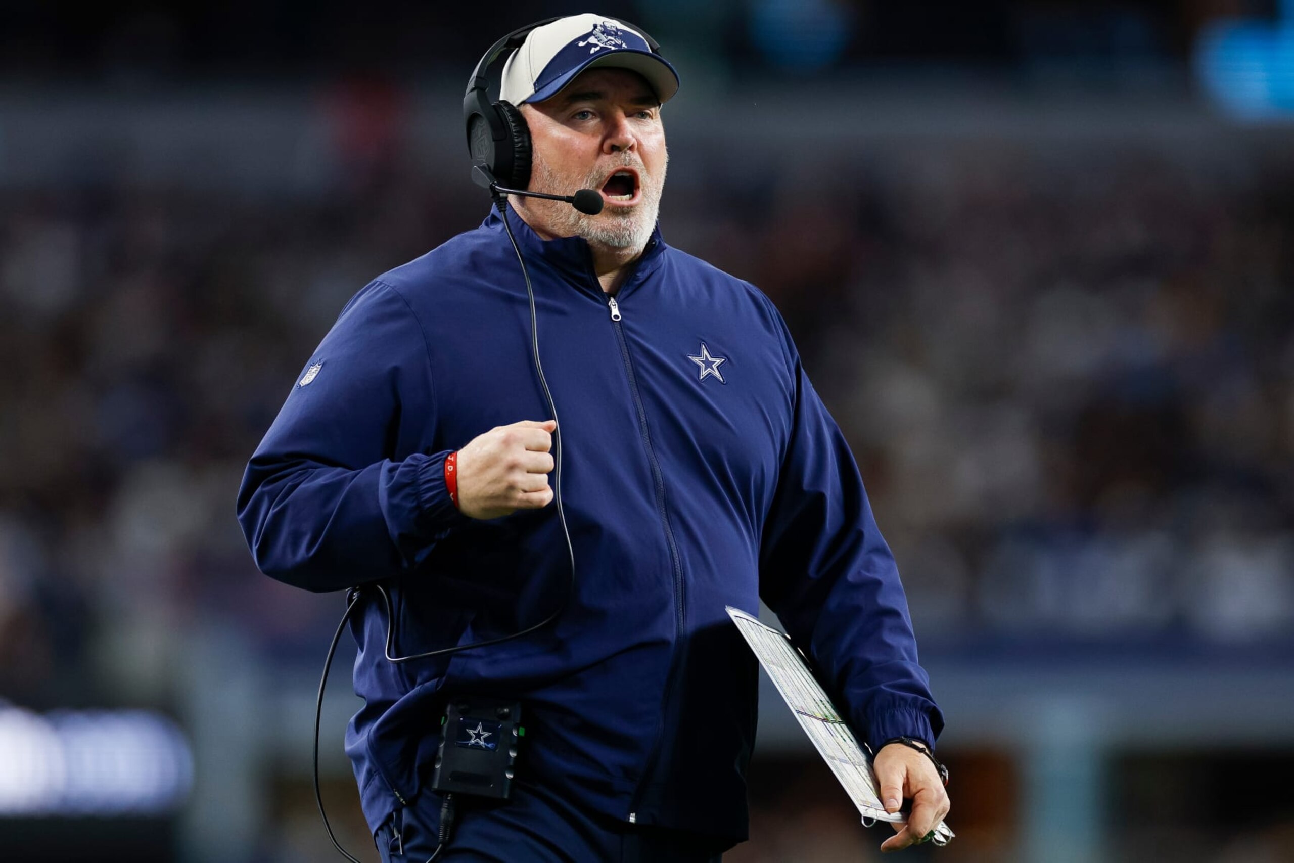 Cowboys head coach Mike McCarthy Cowboys head coach Mike McCarthy