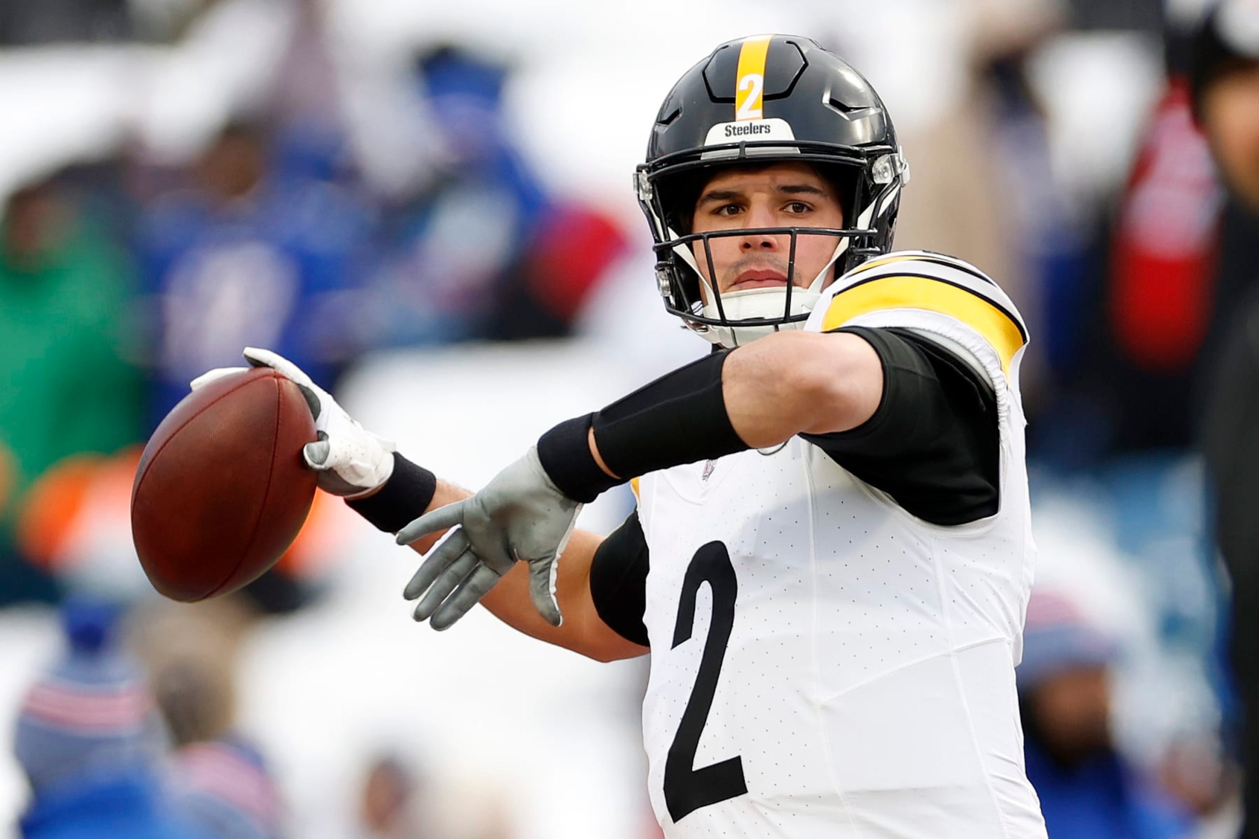 Steelers QB Mason Rudolph