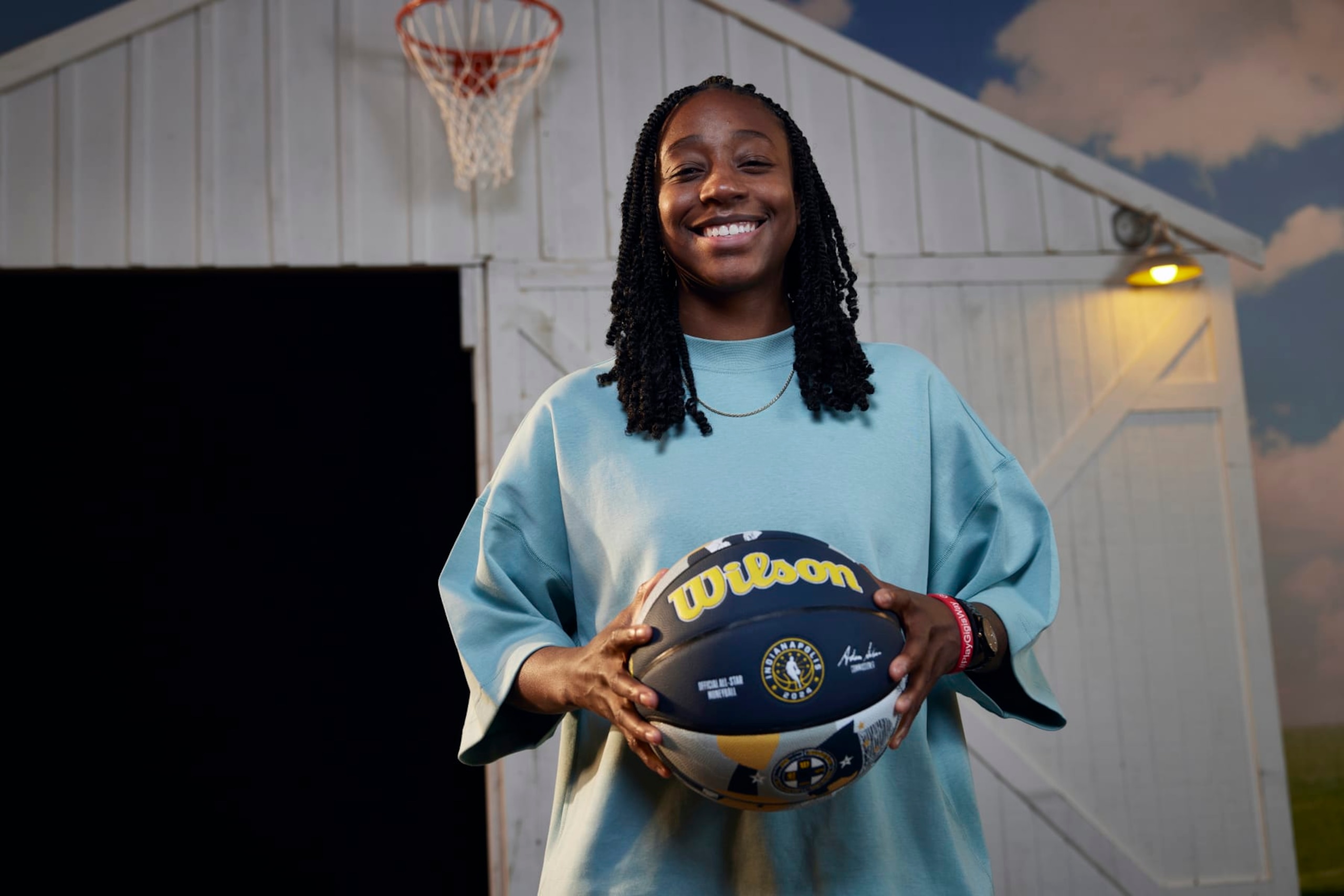 INDIANAPOLIS, IN - FEBRUARY 15: Jewell Loyd #24 of the Seattle Storm poses for a portrait during the NBAE Media Circuit Portraits as part of NBA All-Star Weekend on Thursday, February 15, 2024 in Indianapolis, Indiana. NOTE TO USER: User expressly acknowledges and agrees that, by downloading and/or using this Photograph, user is consenting to the terms and conditions of the Getty Images License Agreement. Mandatory Copyright Notice: Copyright 2024 NBAE (Photo by Michael LeBrecht/NBAE via Getty Images)