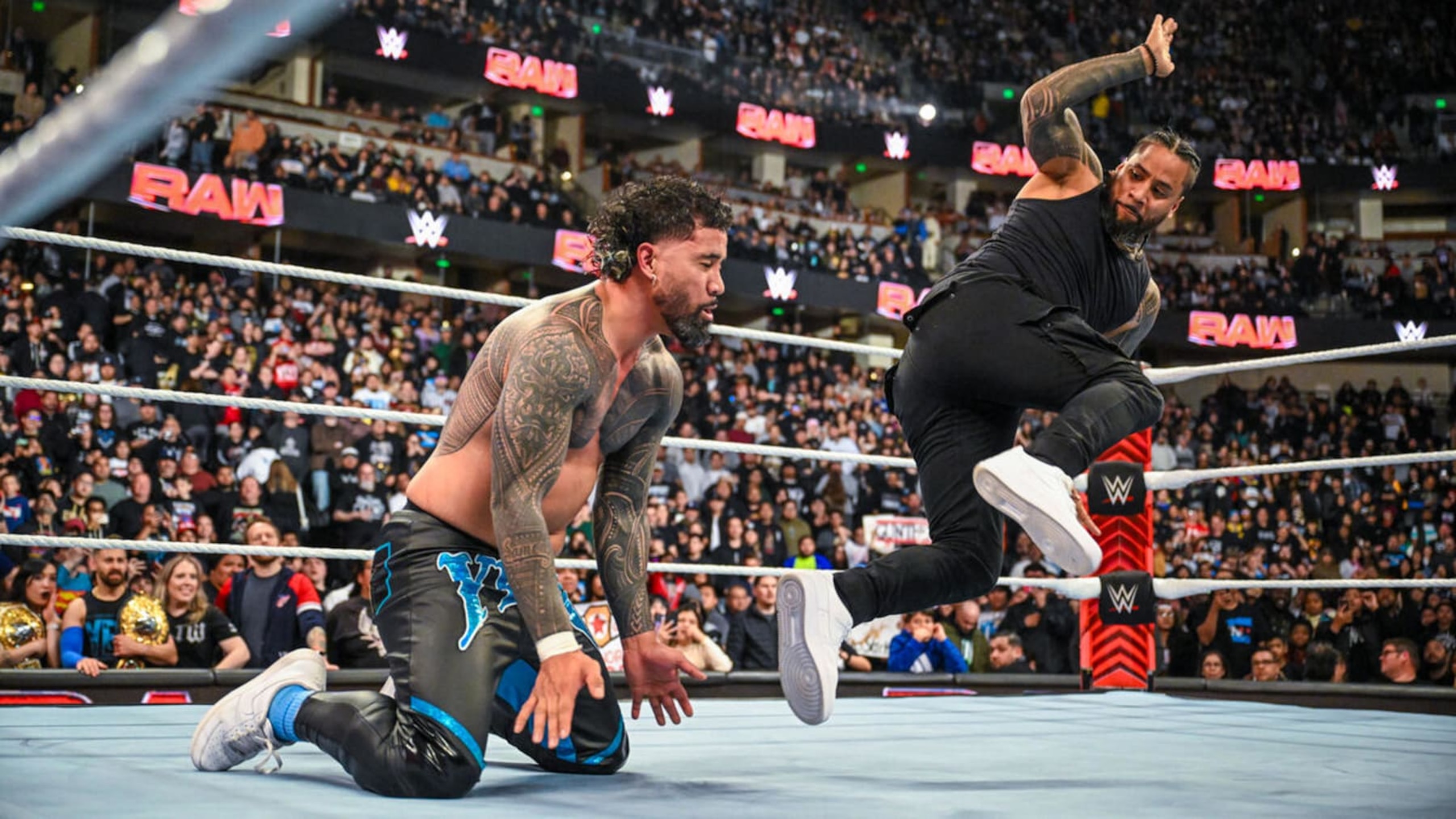 Jimmy Uso cost Jey Uso the Intercontinental Championship on Monday's WWE Raw.