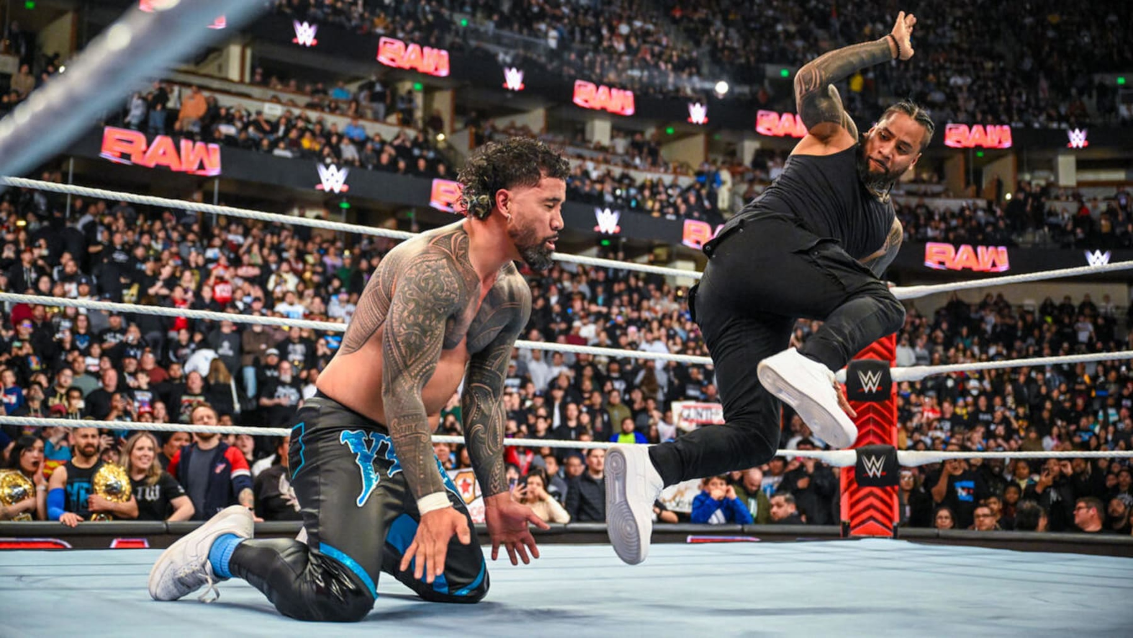 Jimmy Uso cost Jey Uso the Intercontinental Championship on Monday's WWE Raw. Jimmy Uso cost Jey Uso the Intercontinental Championship on Monday's WWE Raw.