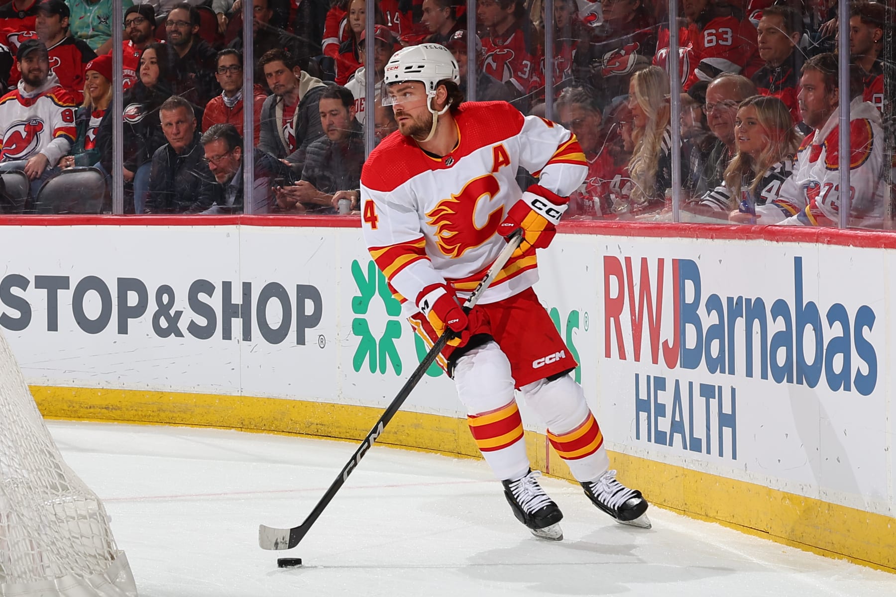 Calgary Flames defenseman Rasmus Andersson.