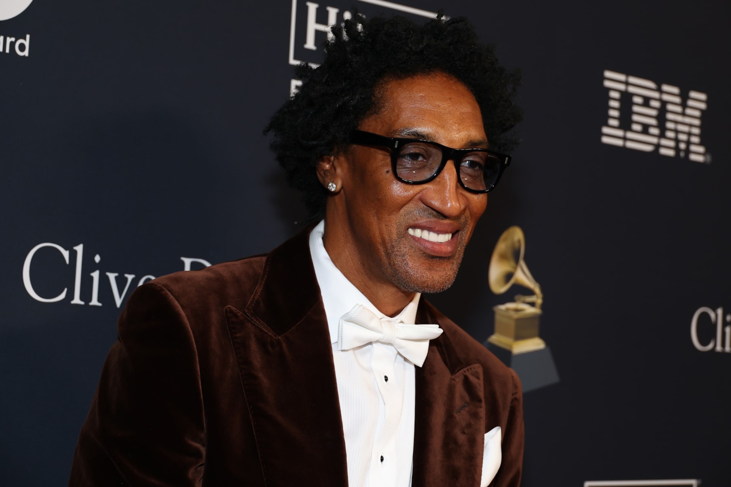 LOS ANGELES, CALIFORNIA - FEBRUARY 03: Scottie Pippen attends the Pre-GRAMMY Gala & GRAMMY Salute to Industry Icons Honoring Jon Platt at The Beverly Hilton on February 03, 2024 in Los Angeles, California. (Photo by Leon Bennett/Getty Images for The Recording Academy)