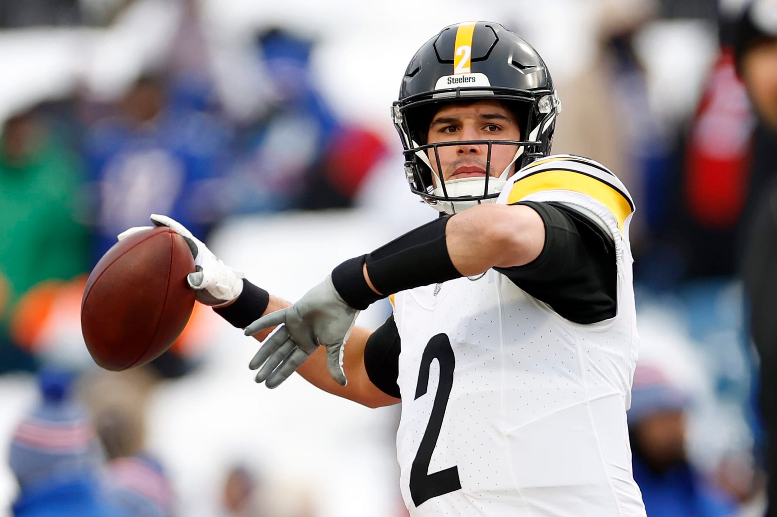 Steelers QB Mason Rudolph