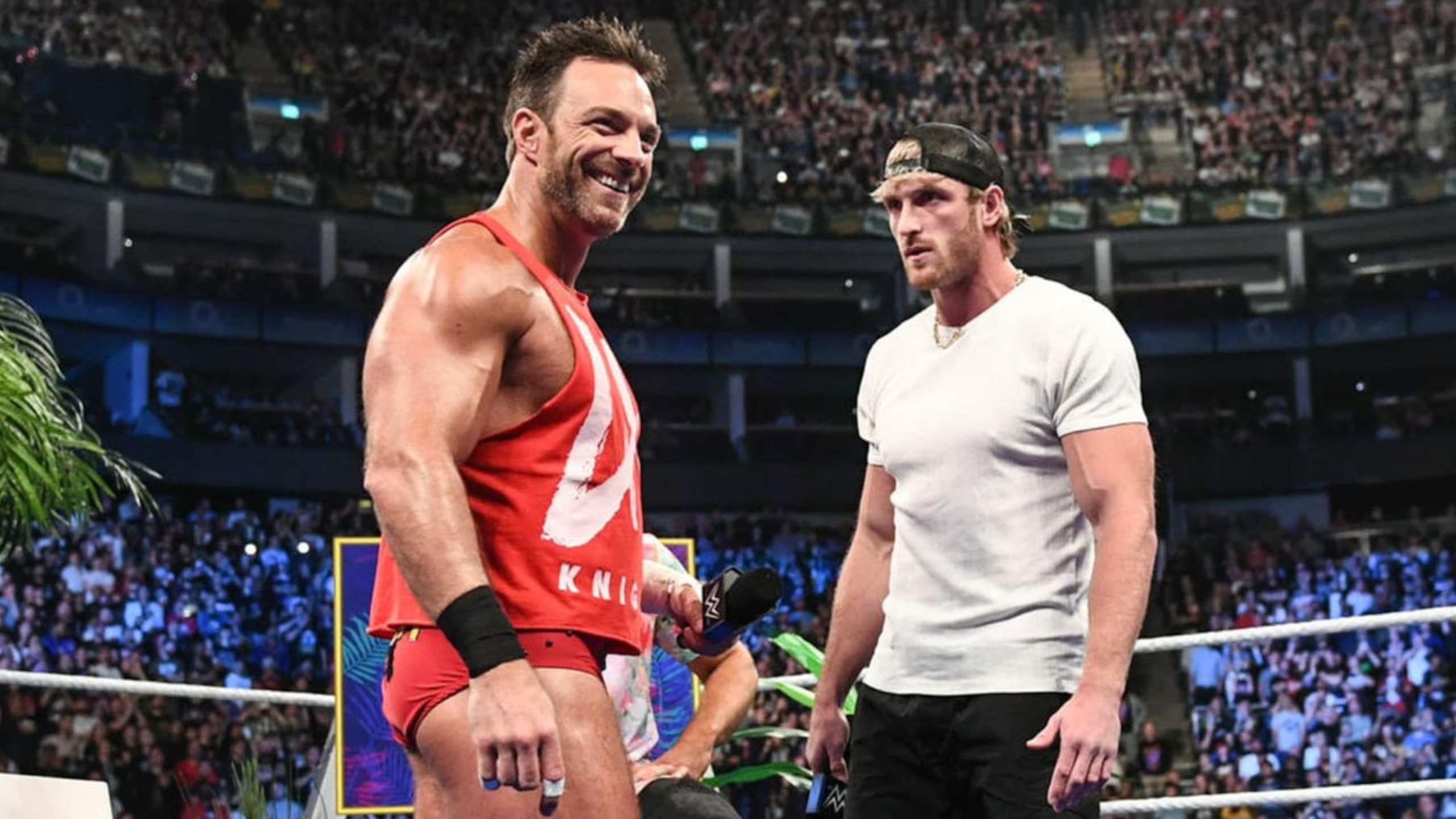 LA Knight would have much more to gain from a WrestleMania match with Logan Paul than AJ Styles.
