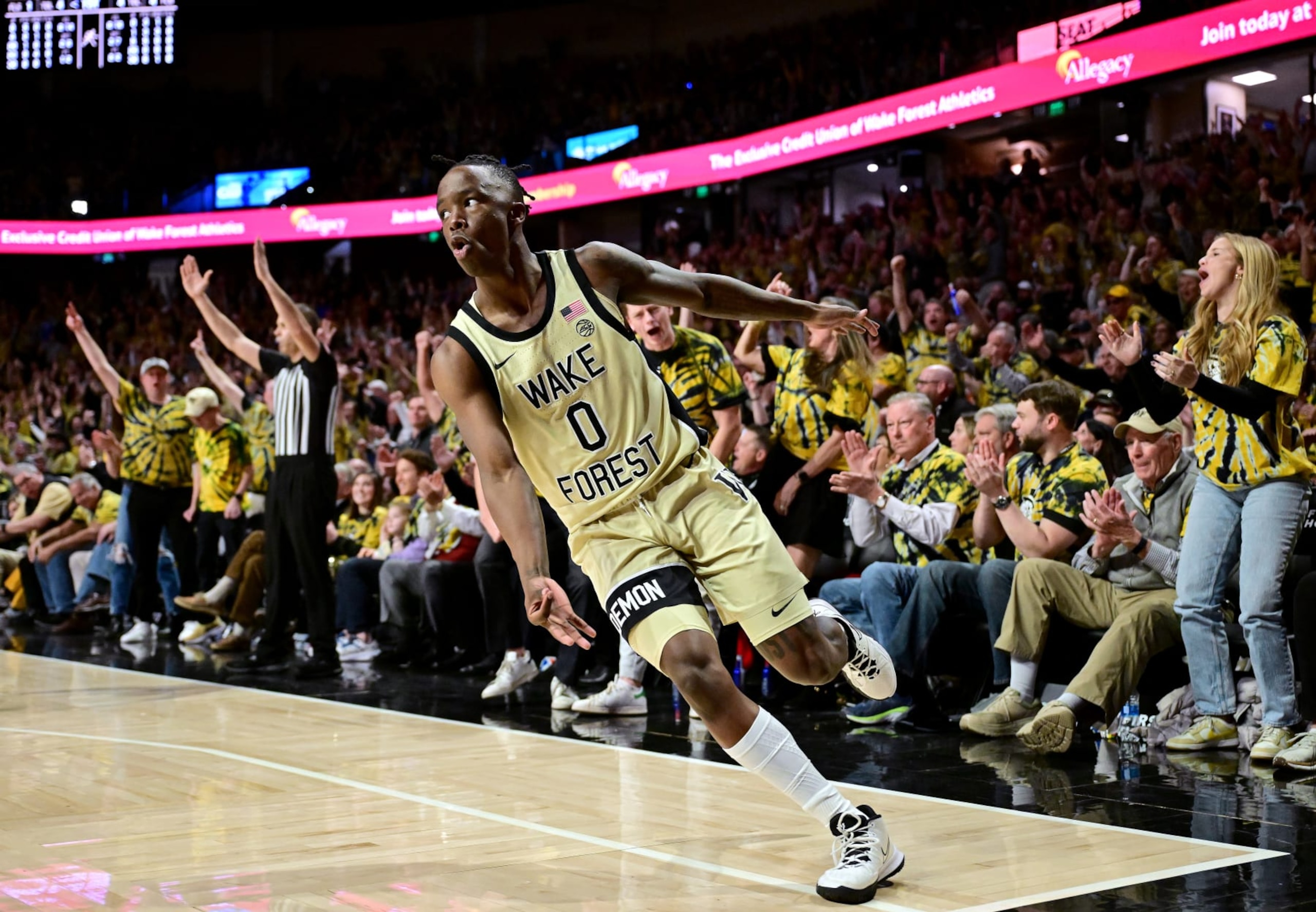 Wake Forest's Kevin Miller Wake Forest's Kevin Miller