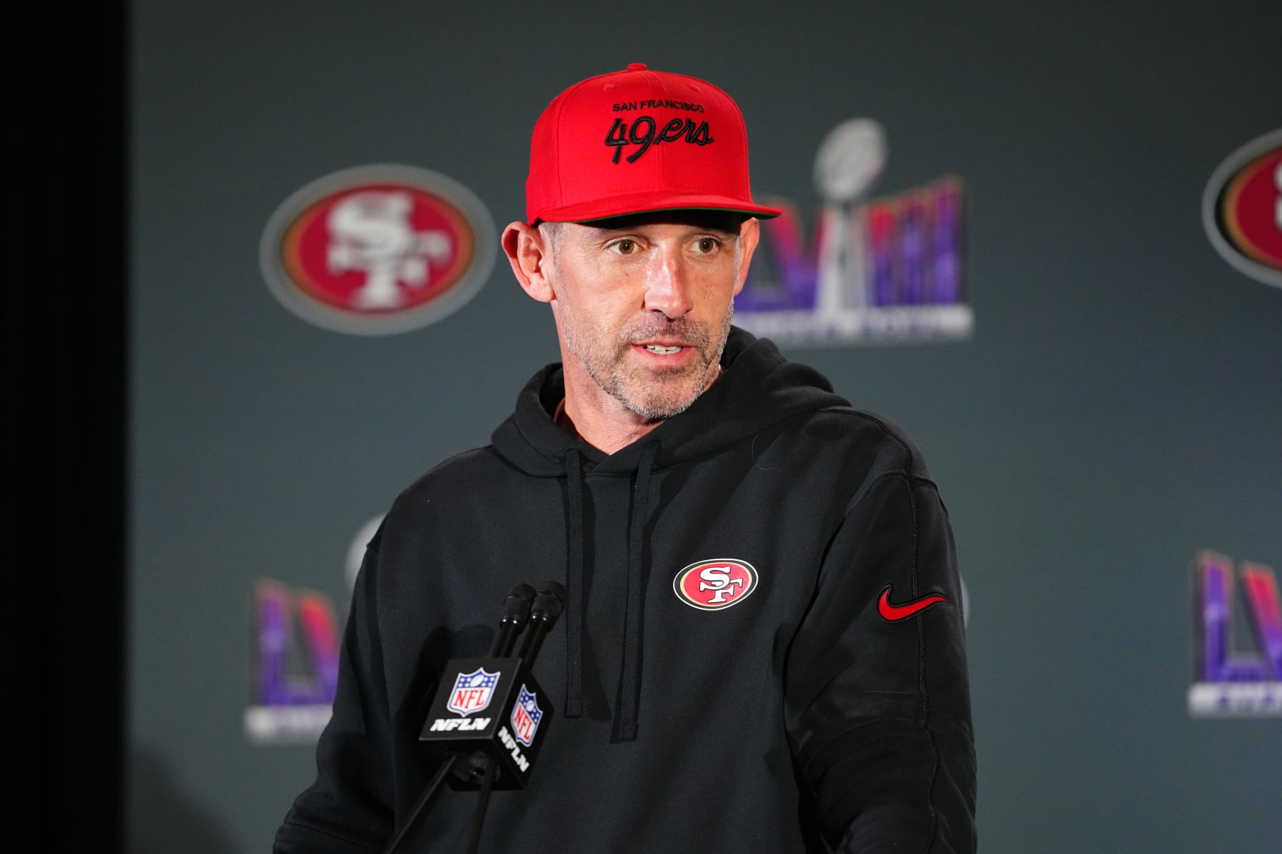 49ers head coach Kyle Shanahan
