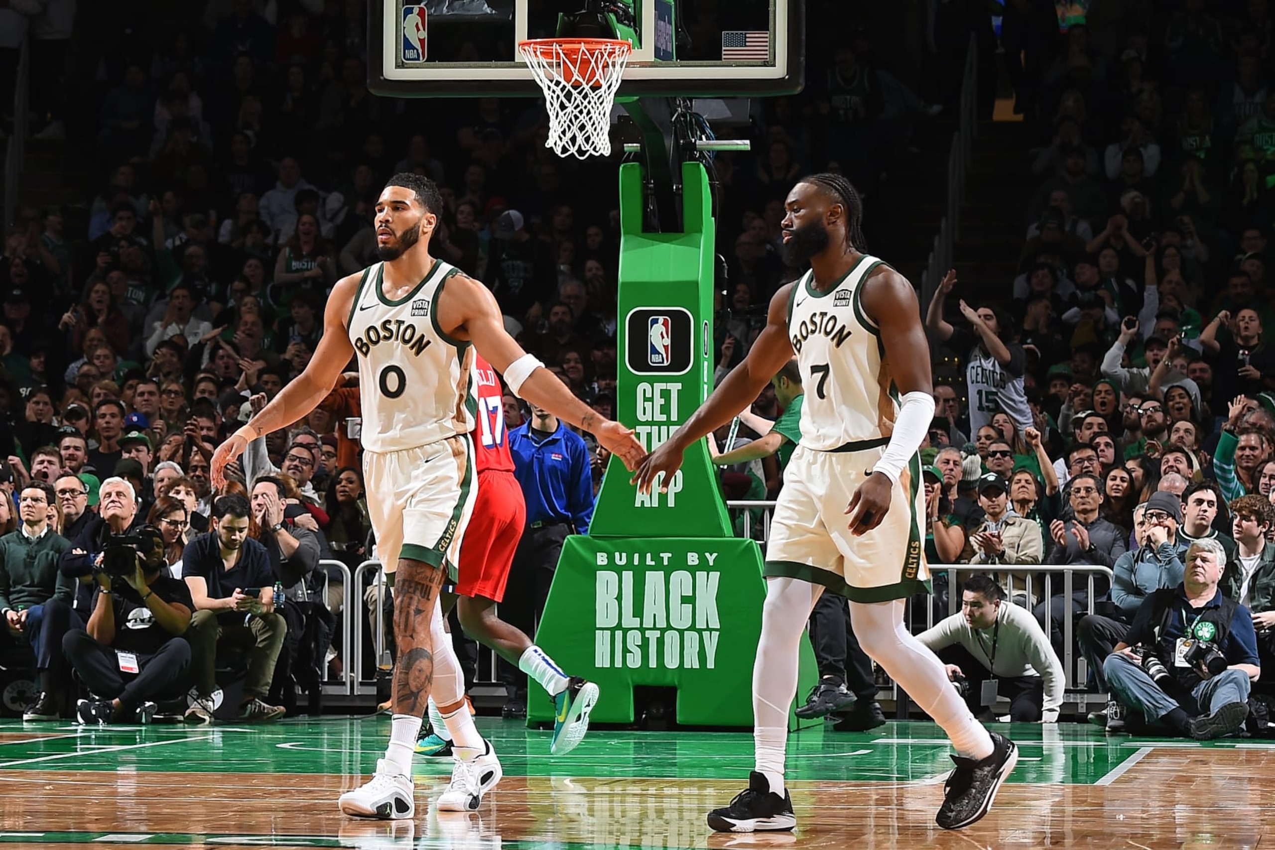 Jayson Tatum and Jaylen Brown Jayson Tatum and Jaylen Brown