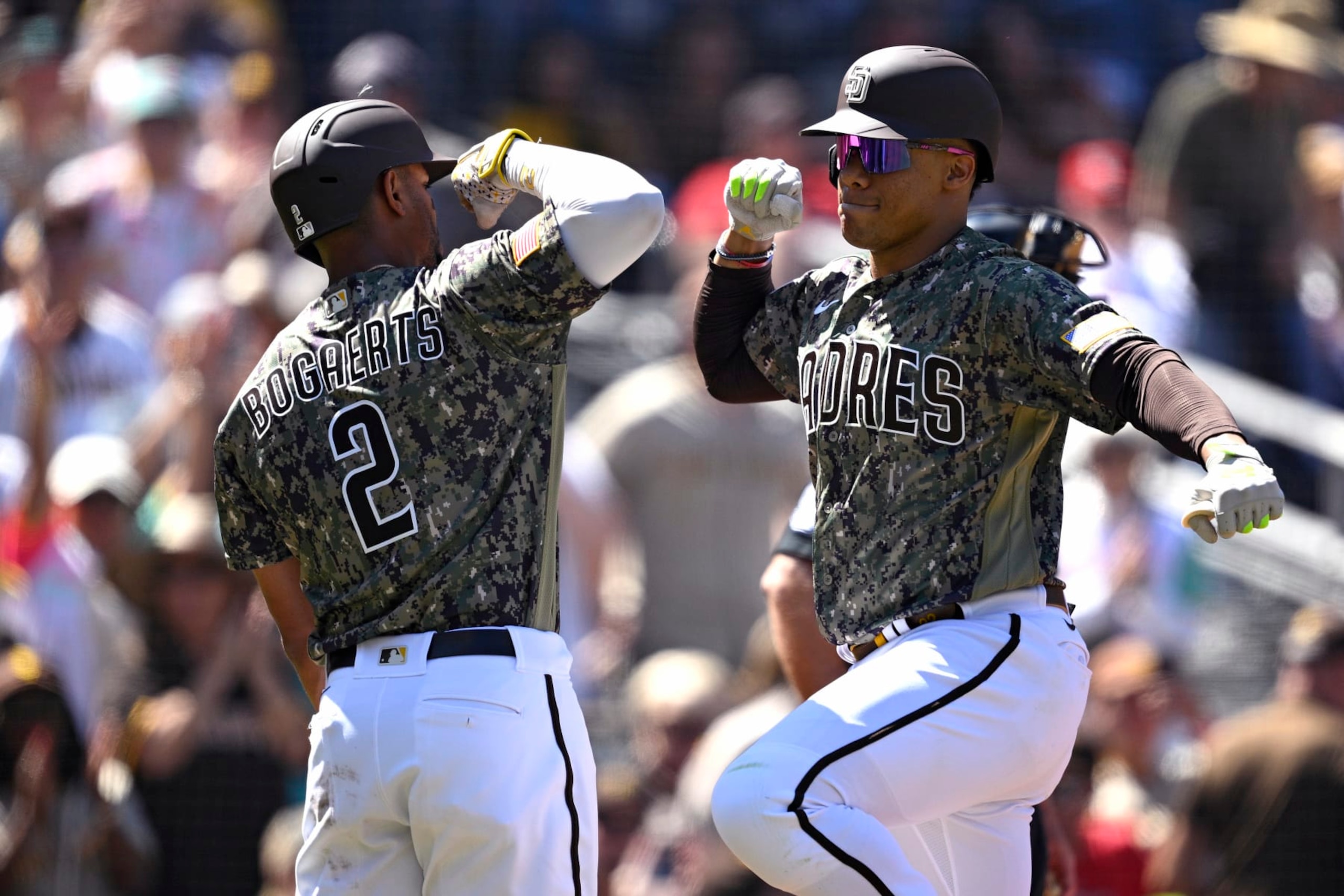 Xander Bogaerts (L) and Juan Soto (R) Xander Bogaerts (L) and Juan Soto (R)