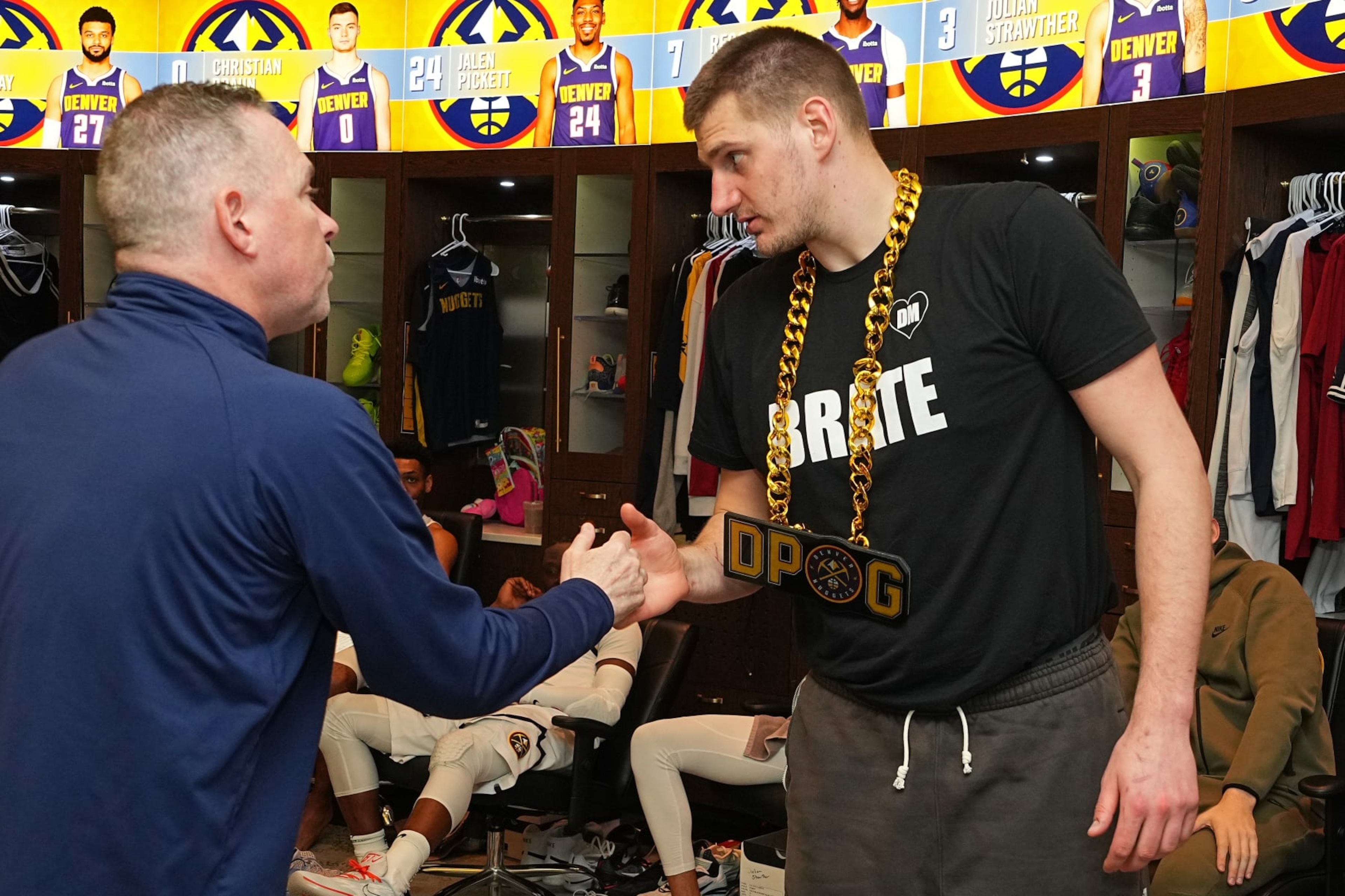 Michael Malone and Nikola JokiÄ