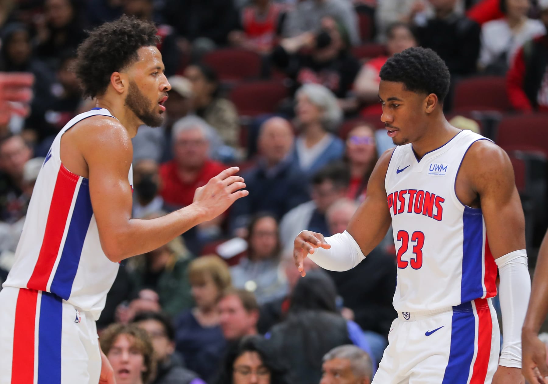 Cade Cunningham and Jaden Ivey