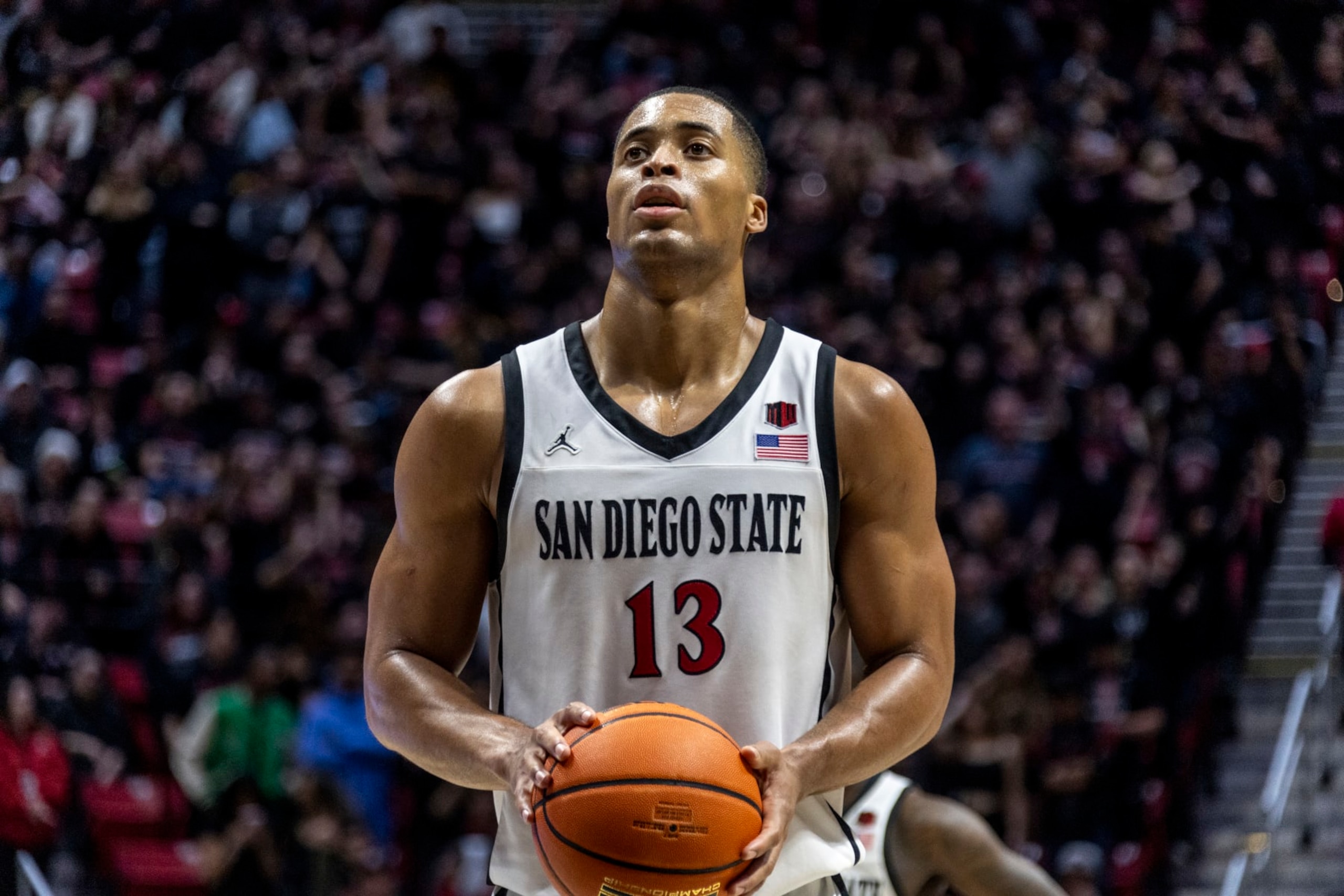 San Diego State's Jaedon LeDee