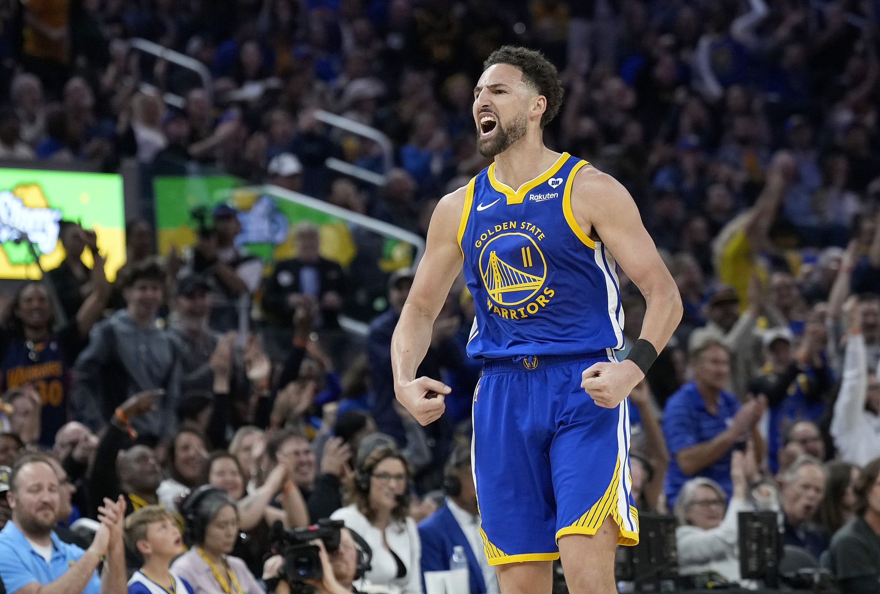 Warriors guard Klay Thompson