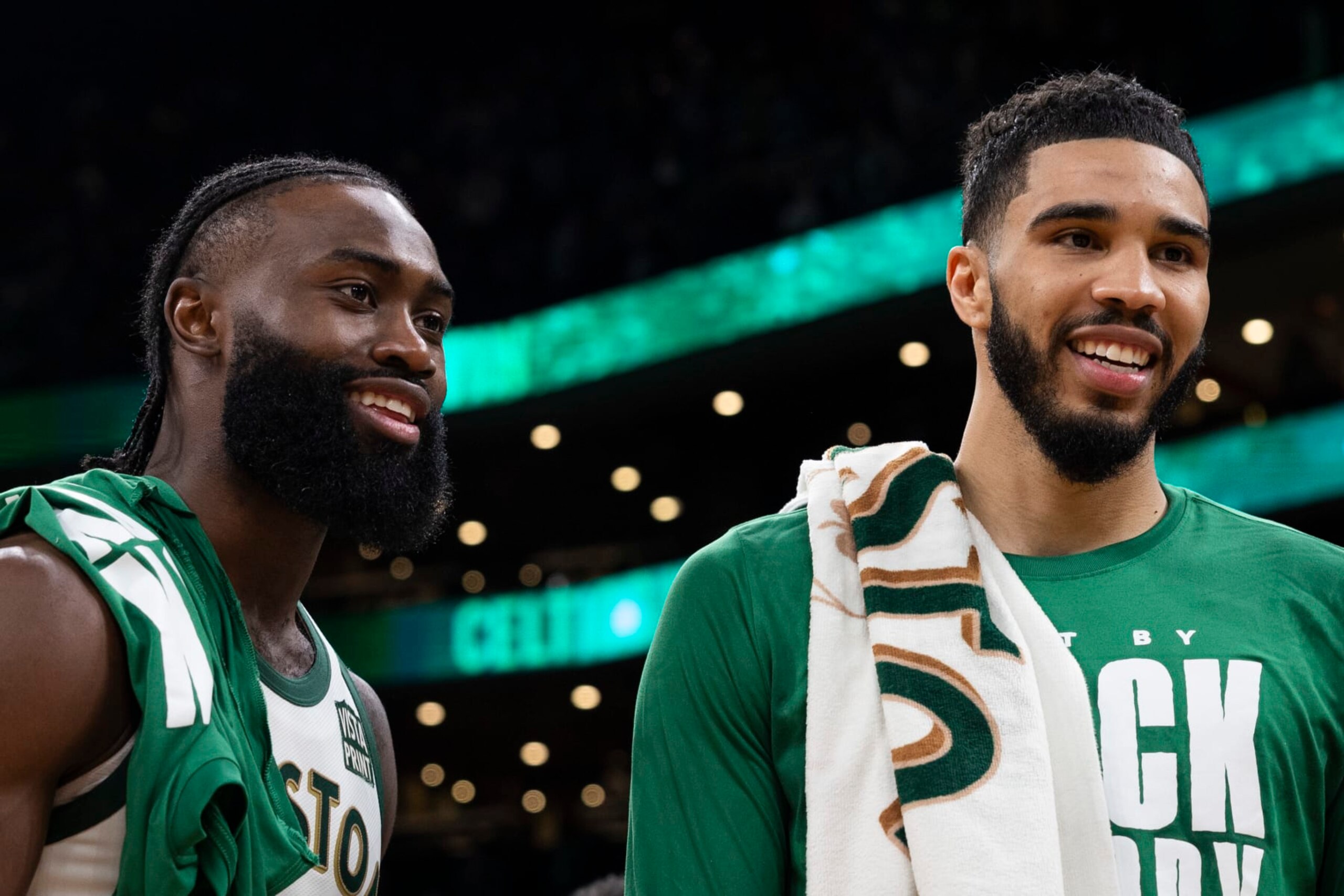 Jaylen Brown and Jayson Tatum Jaylen Brown and Jayson Tatum