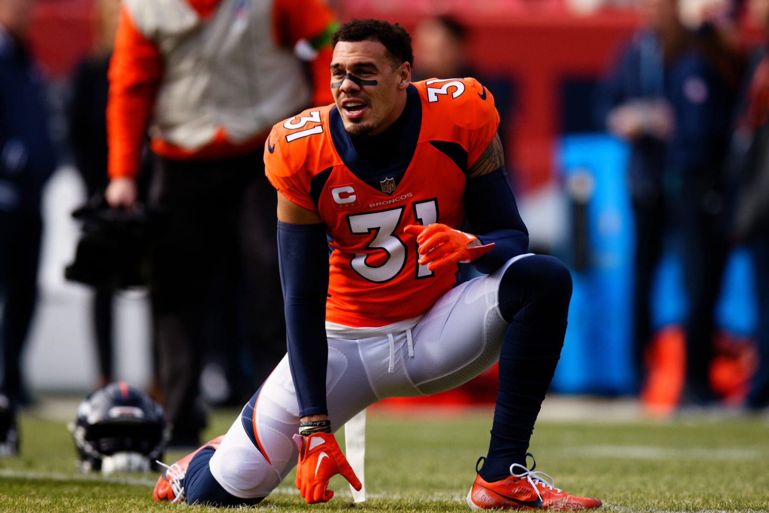 Former Broncos safety Justin Simmons