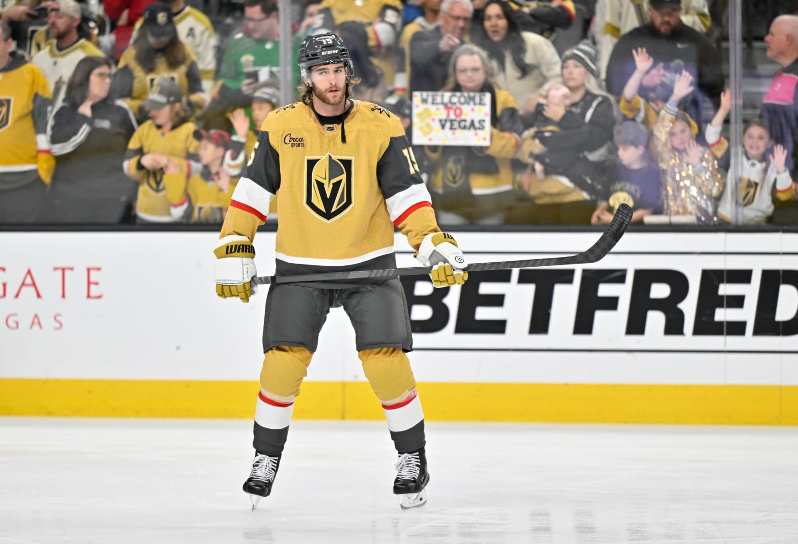 Vegas Golden Knights defenseman Noah Hanifin.