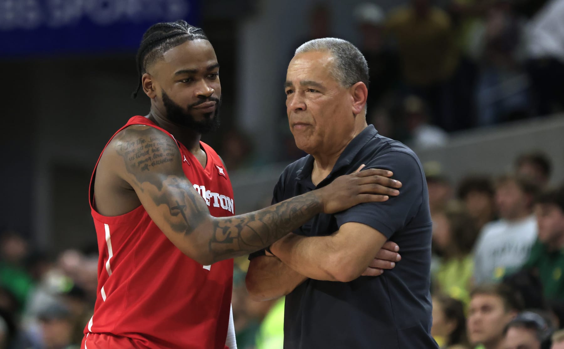 Jamal Shead and Kelvin Sampson