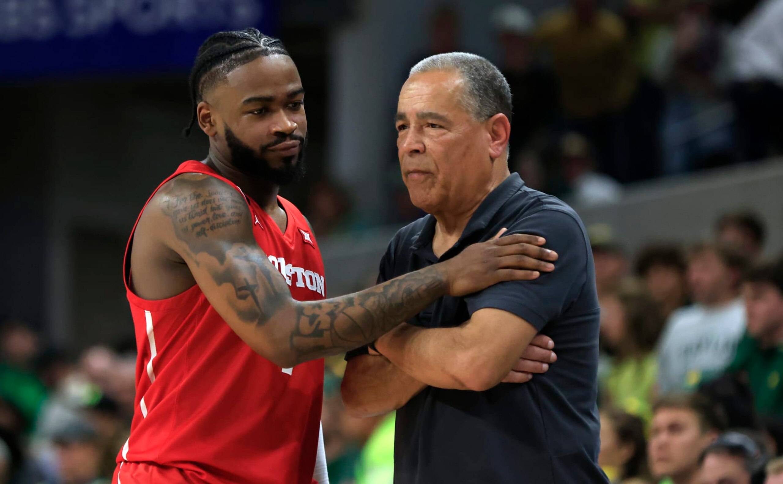 Jamal Shead and Kelvin Sampson